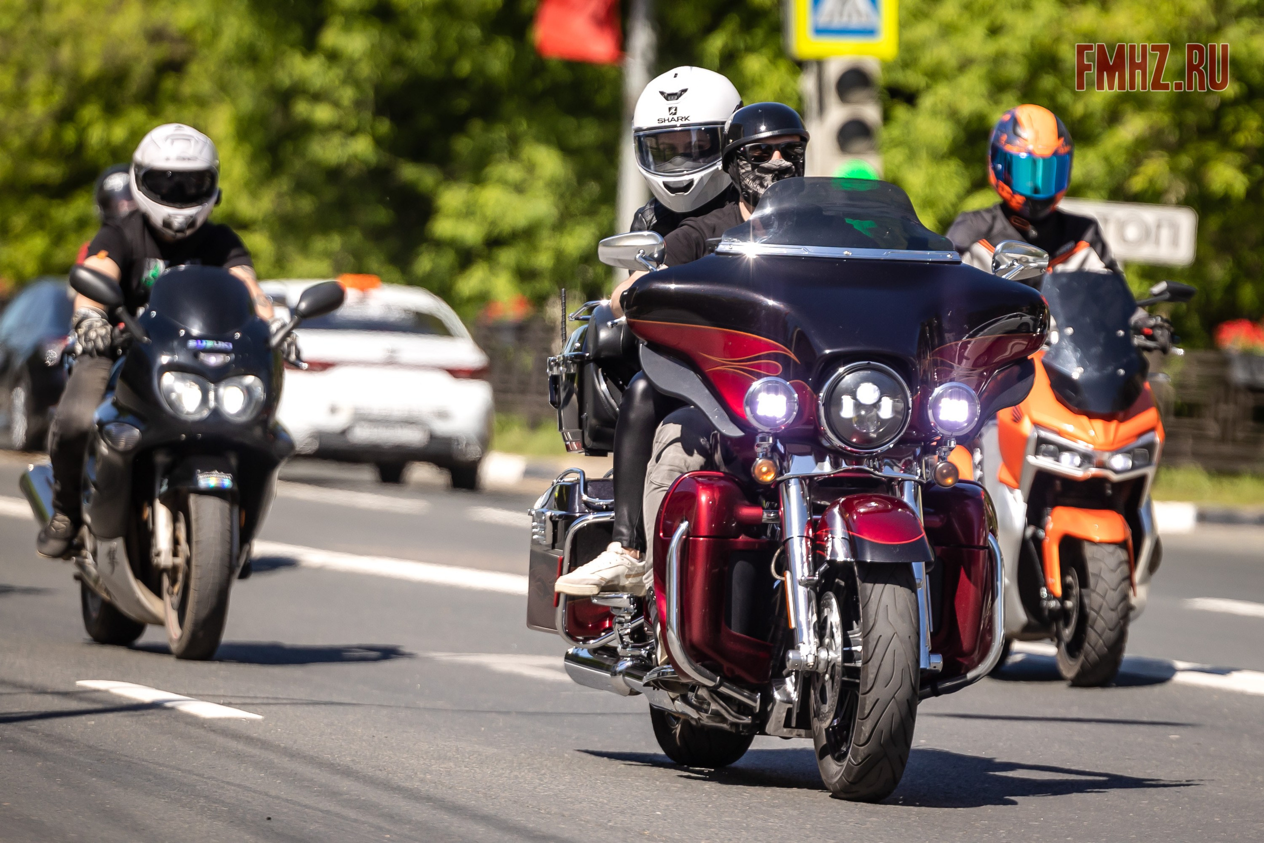 Открытие мотосезона Мотоциклистов г. Домодедово 25.05.24. Фотограф Владимир Охрименко