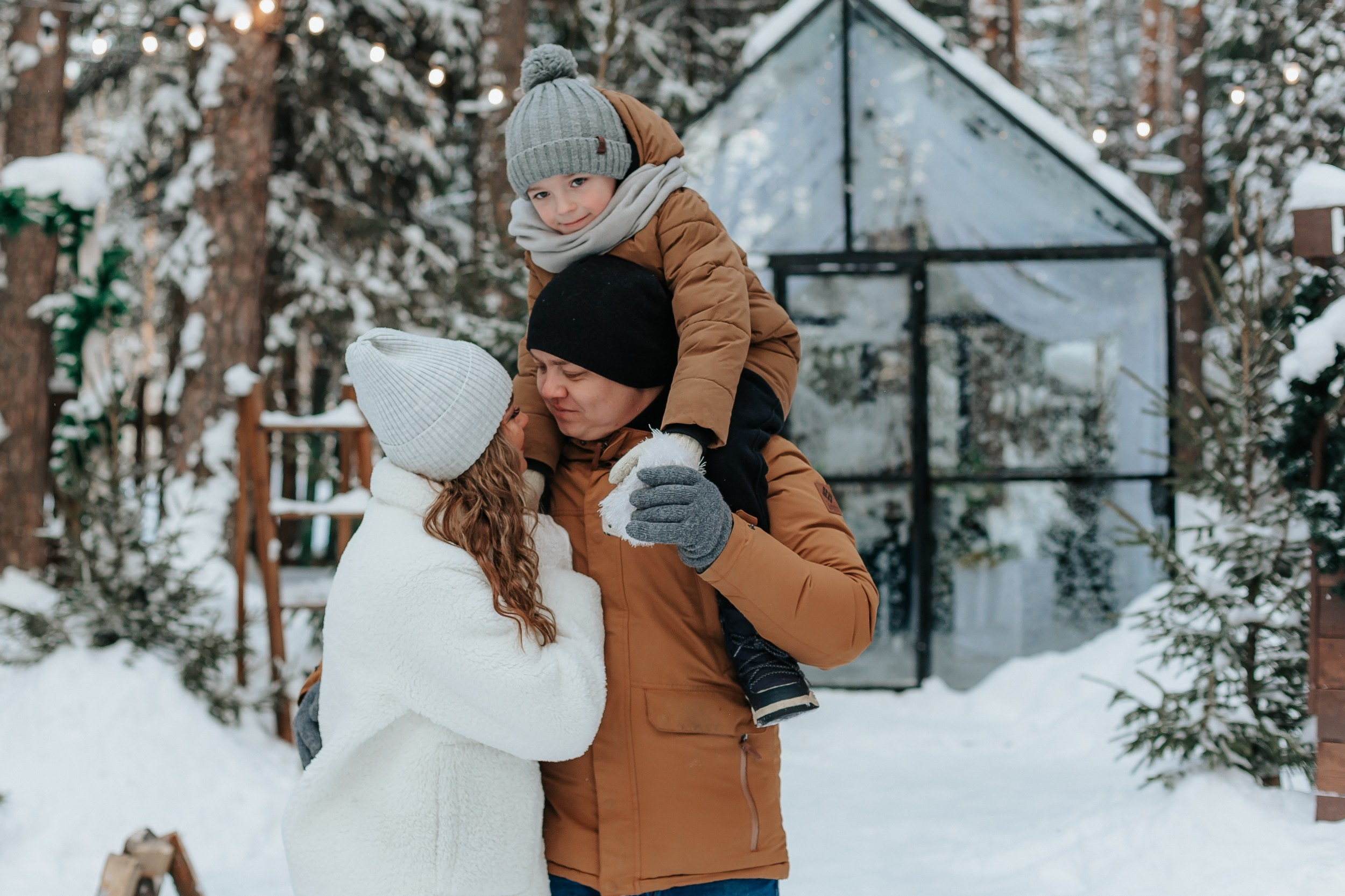 Снежная Family Story. Свадебный фотограф Пермь