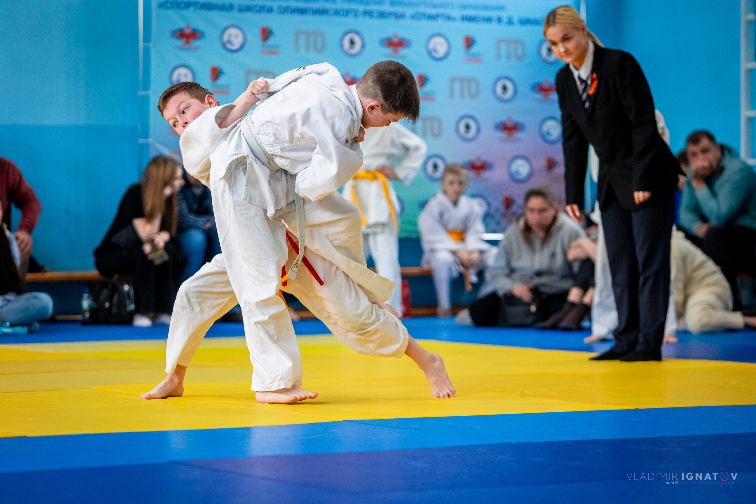 Городские соревнования по дзюдо посвященные 80-летию Победы в ВОВ. Репортажный фотограф в Барнауле Владимир Игнатов