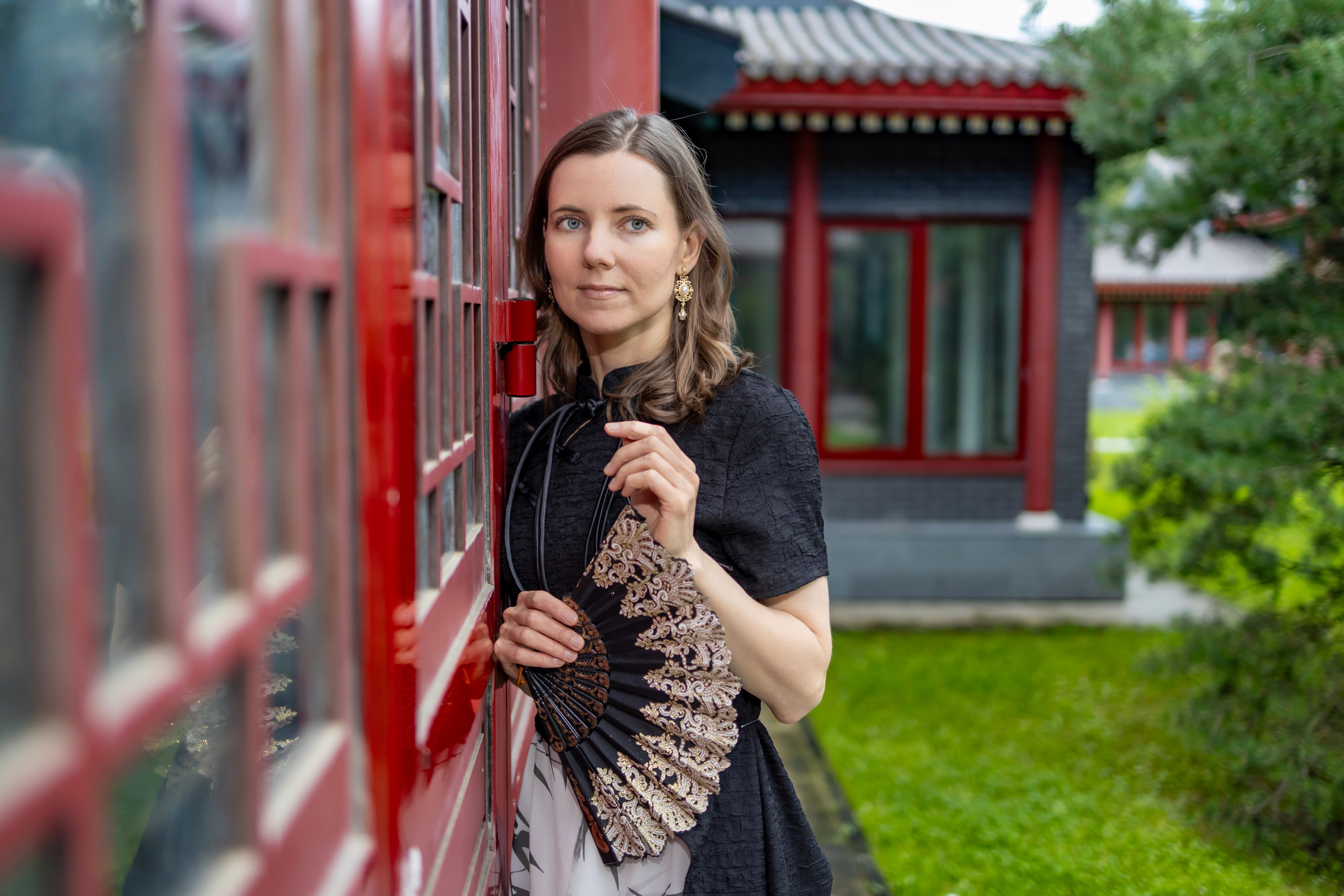 Фотосессия в парке Хуамин: восточная сказка в центре Москвы. Репортажный, семейный и студийный фотограф в Москве Демин Алексей