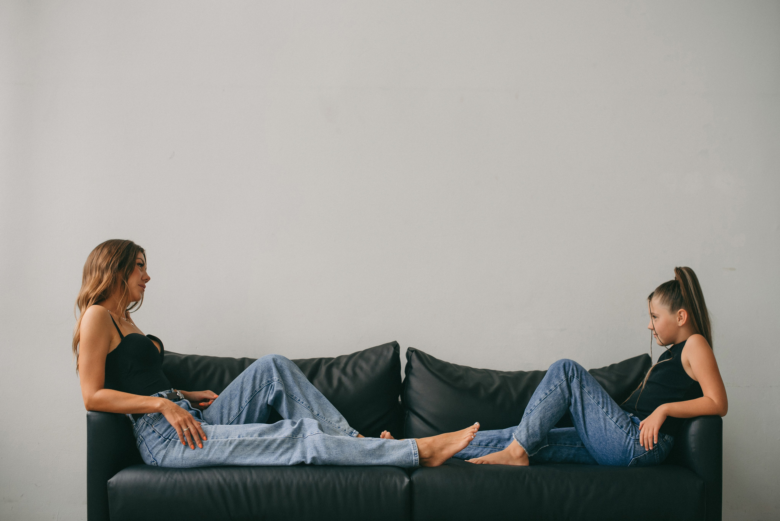 Семейная фотосессия в студии. Семейный и детский фотограф в Обнинске, Калуге, Москве