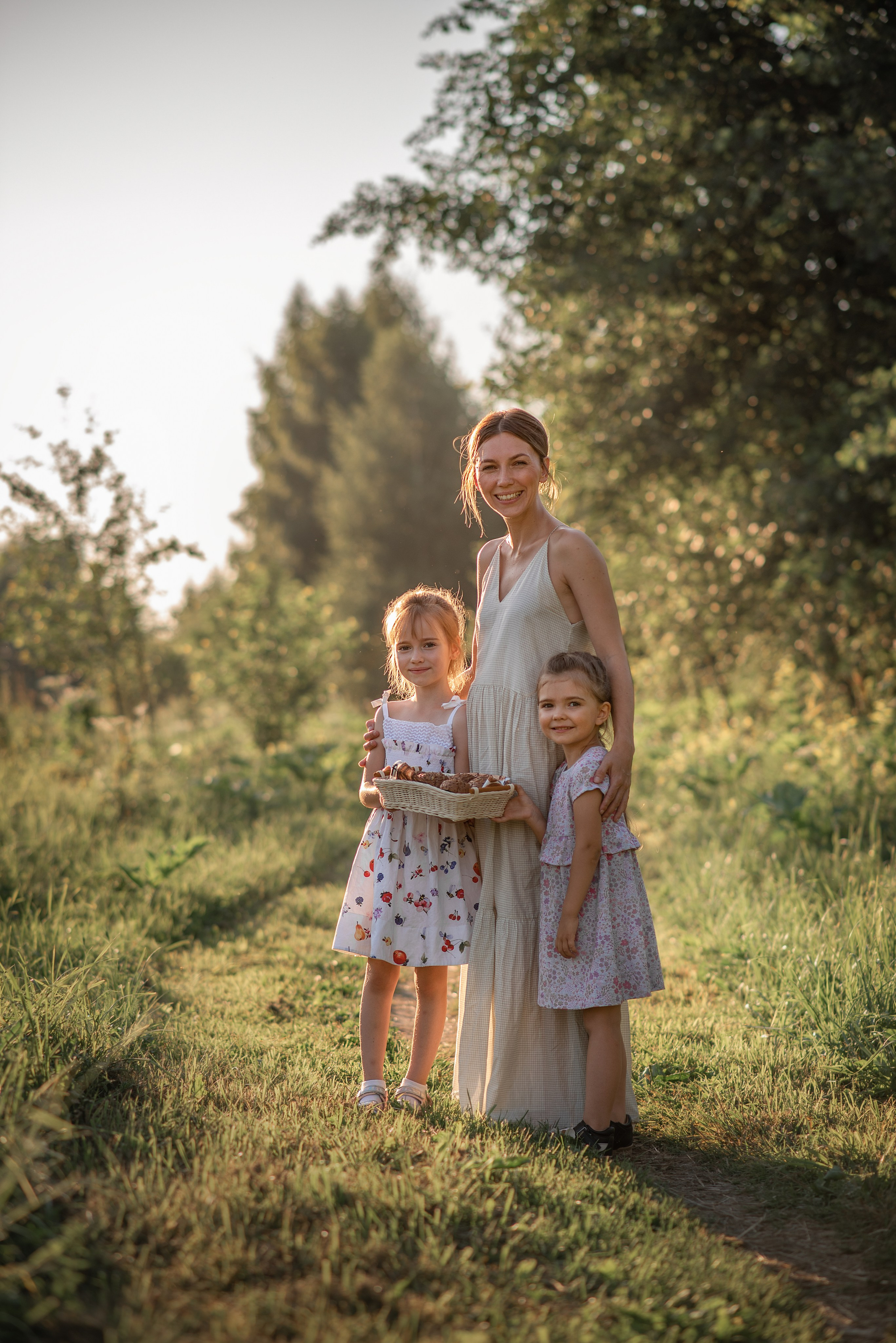 Семейная фотосессия на природе. Душевная фотография от сердца к сердцу Марина Жиделева фотограф Москва