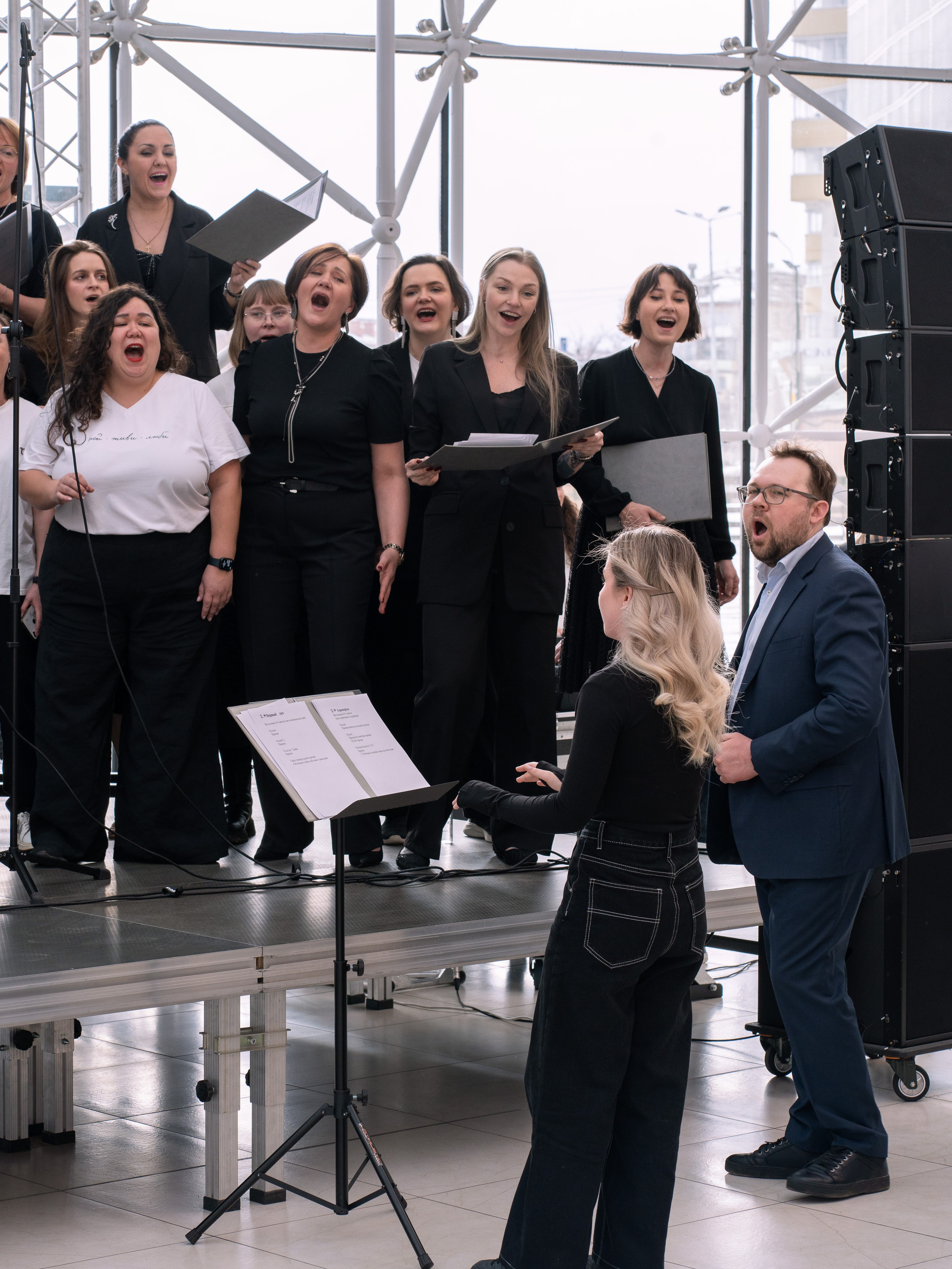 Хор Мажор & Синара Сингерс|Veer Mall. Фотограф в Екатеринбурге Яна Круташова
