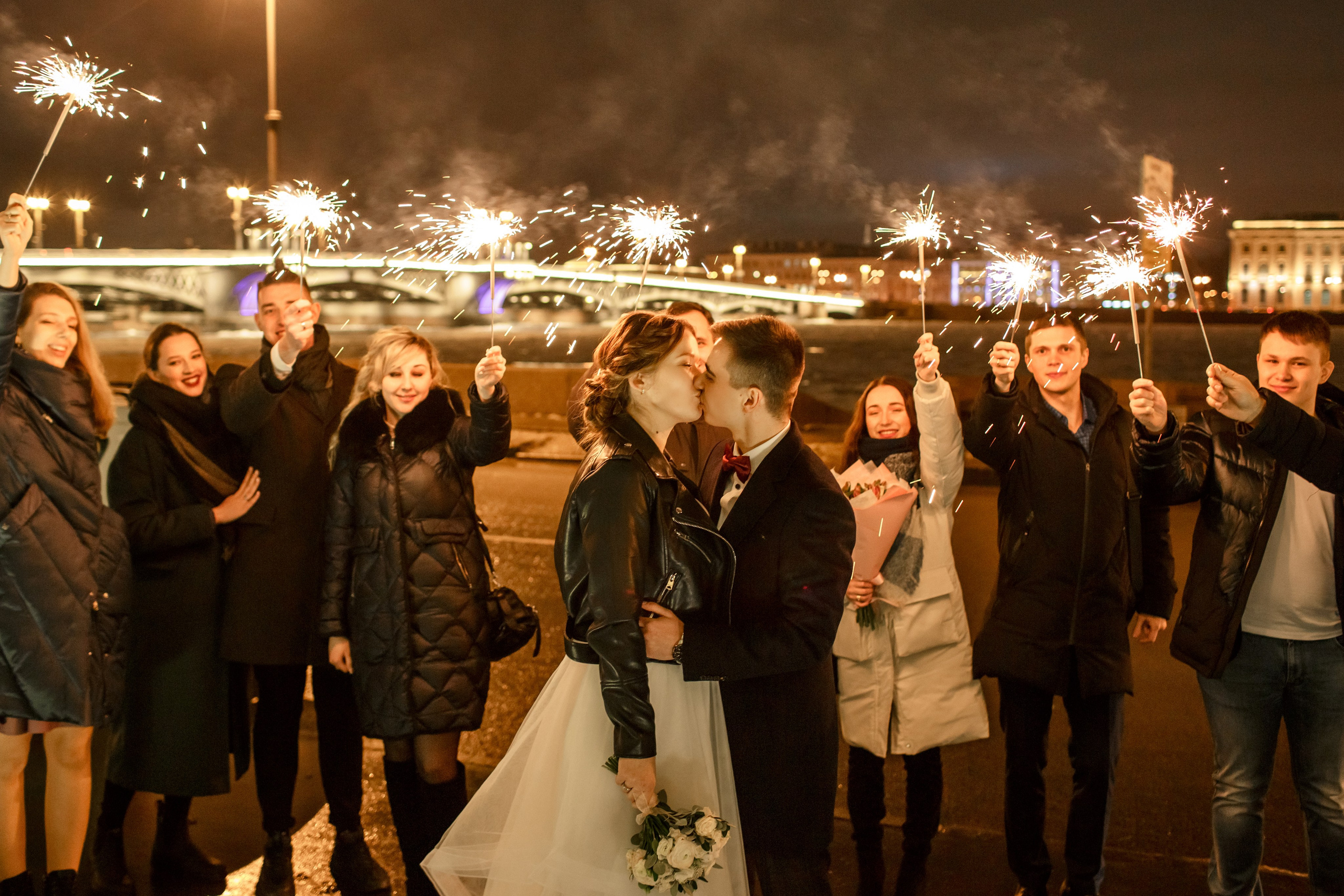 Свадебная фотосессия зимой. Свадебный фотограф Кирилл Белый
