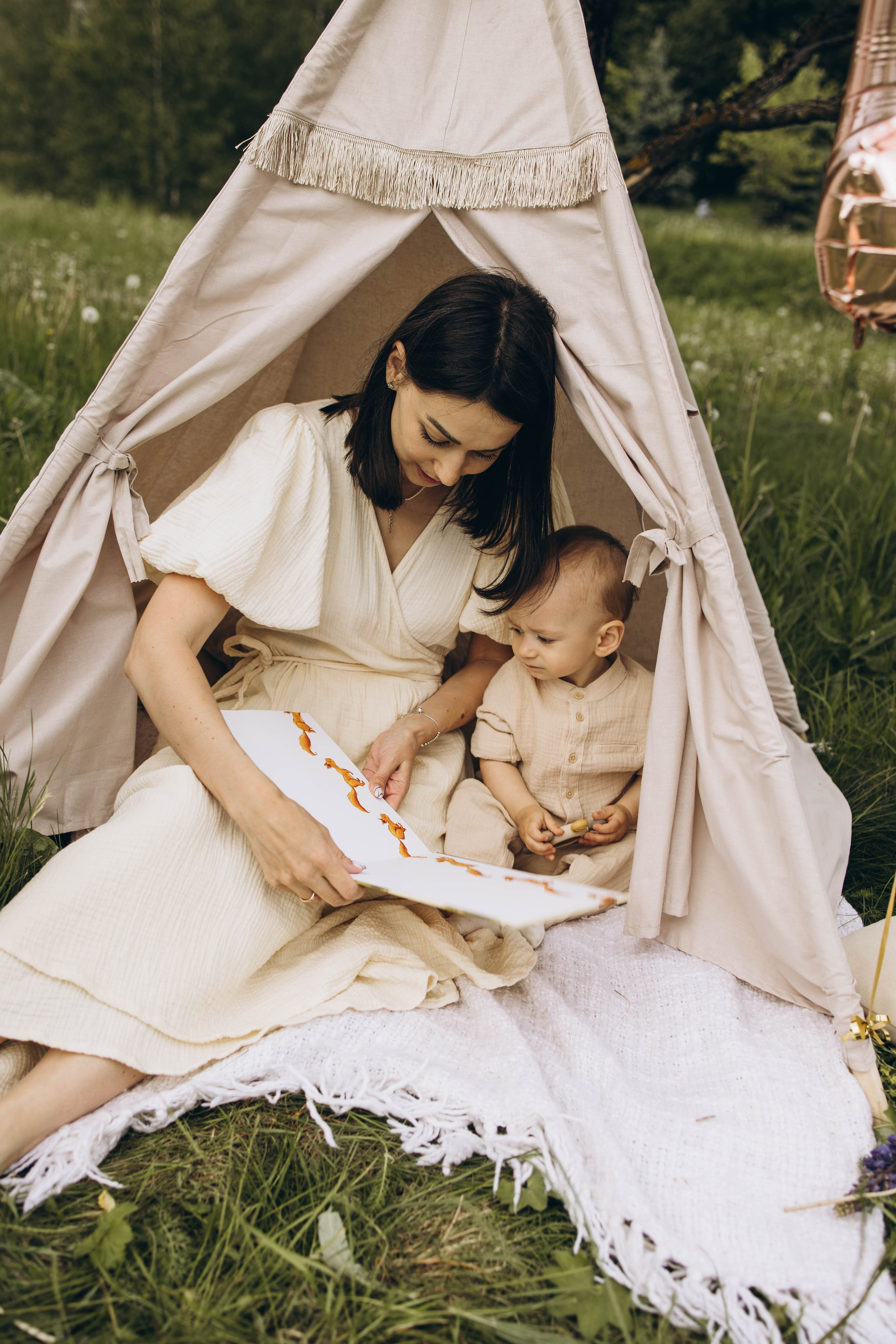 Маша, Женя, Ариана и Мирон. Семейный фотограф в Москве Виктория Ястребинская