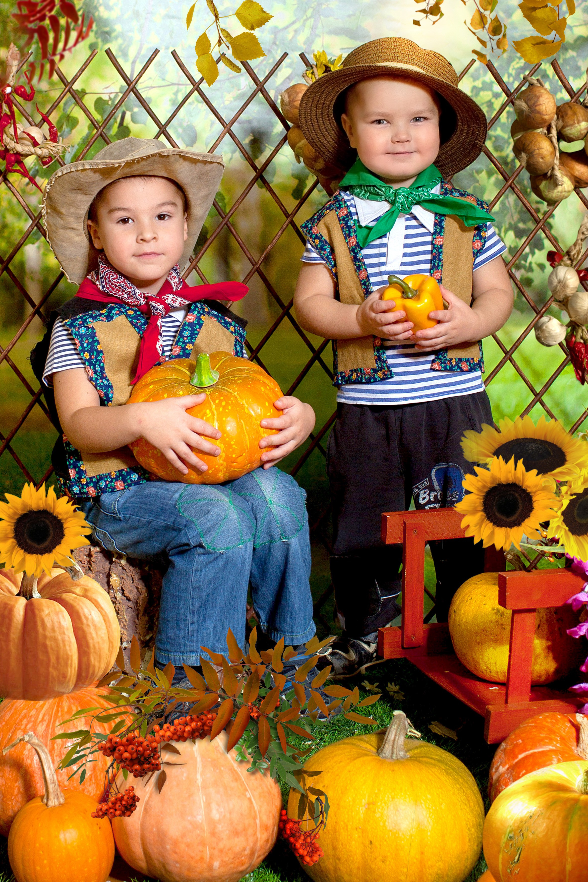 Тыквенный урожай. Art photographer Nino