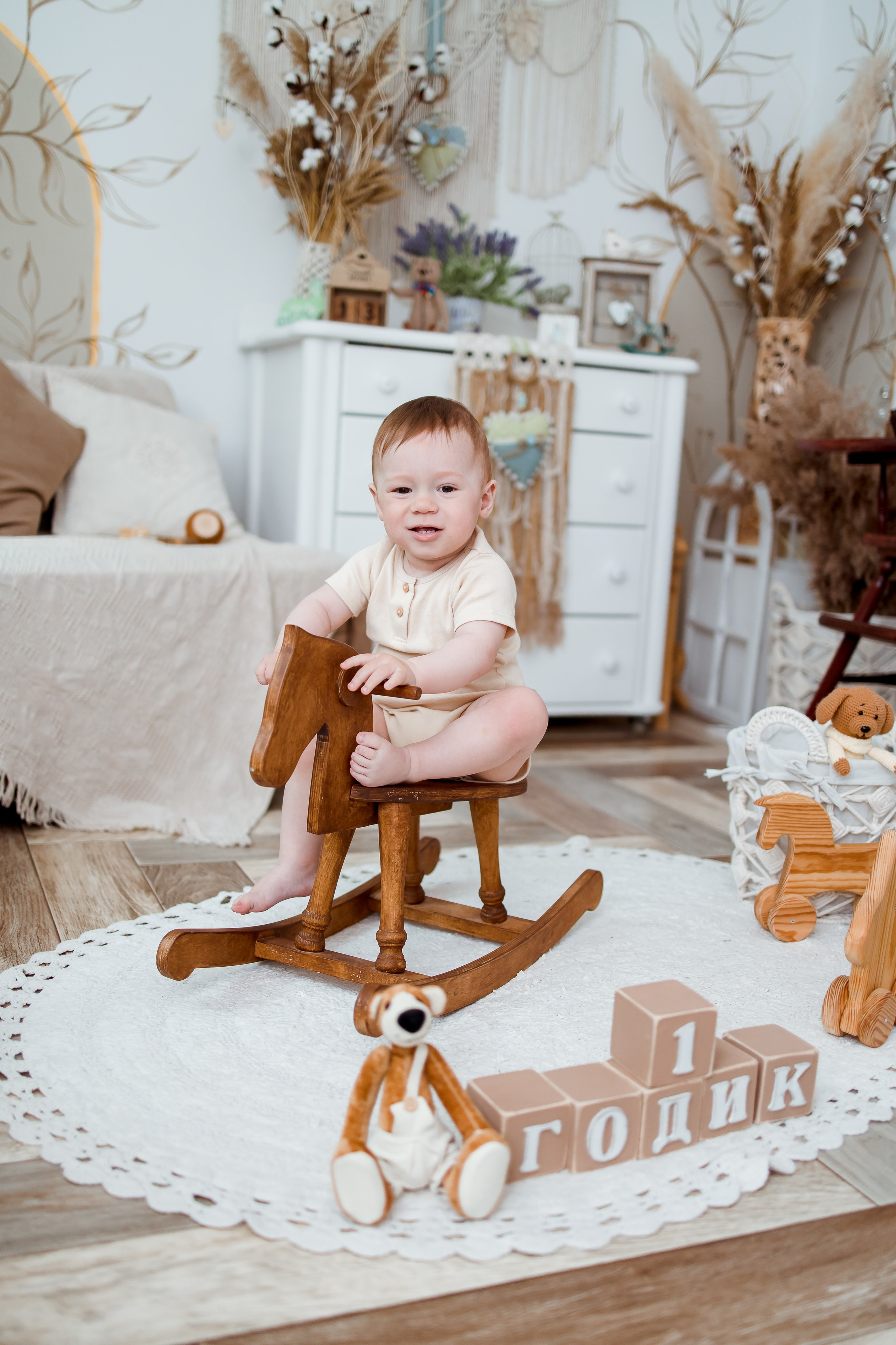Марк, 1 годик. Семейный и детский фотограф в Железногорске Саламахо Ольга