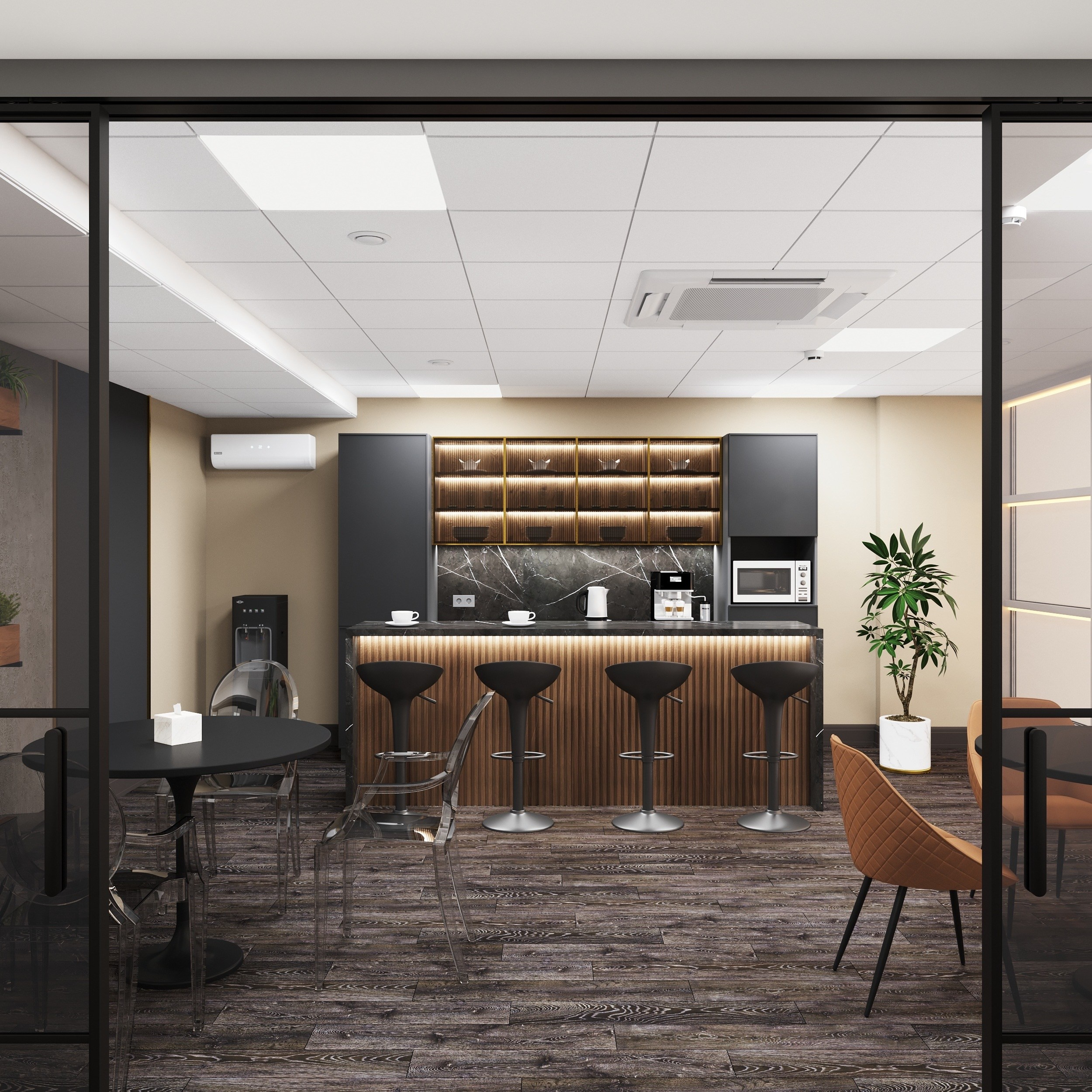 Офис БЦ «Сенатор». Дизайнер интерьера в Санкт-Петербурге Ольга Рытаровская