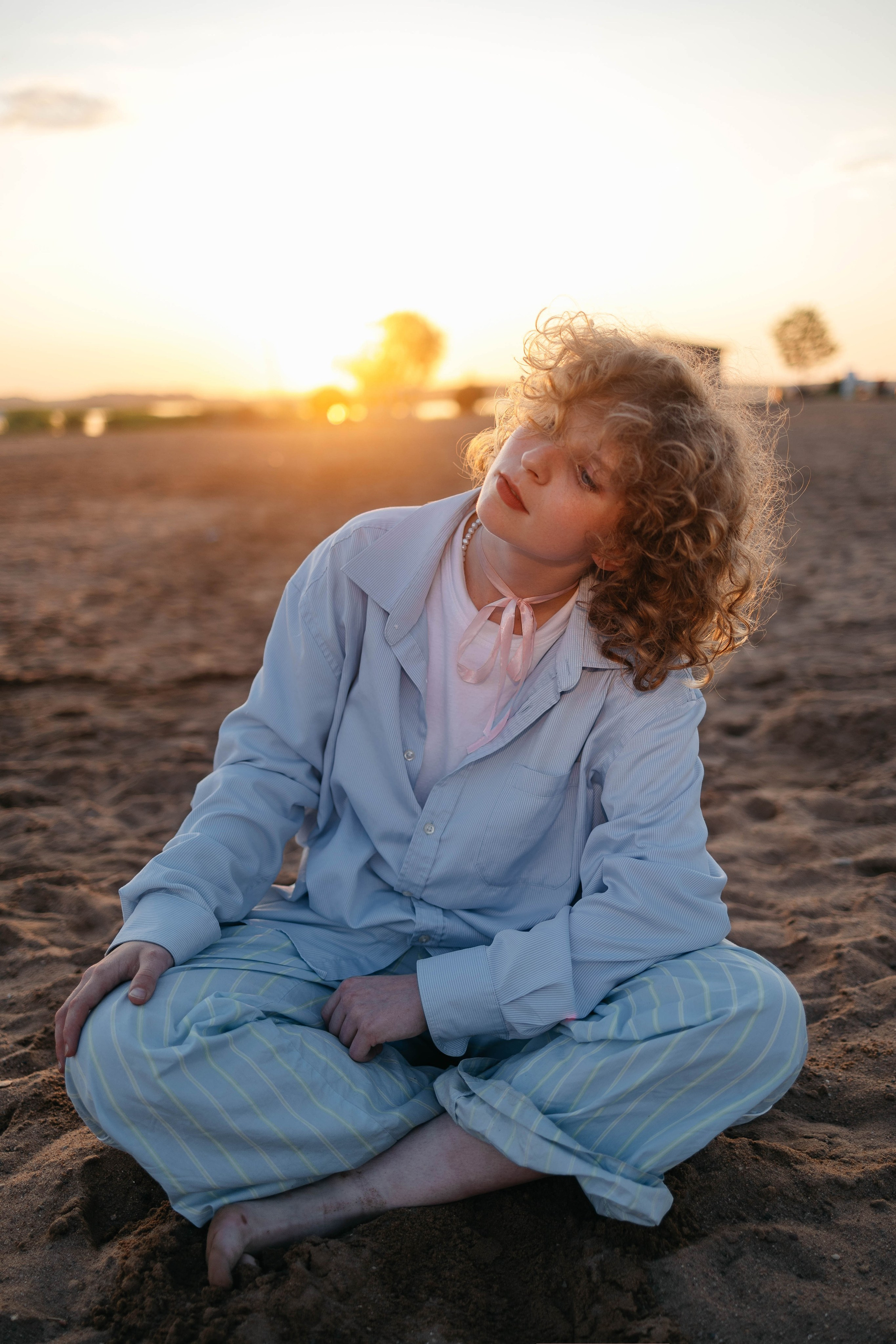 Лиза в Завидово. Закат. Фотограф в Твери Лагодная Яна