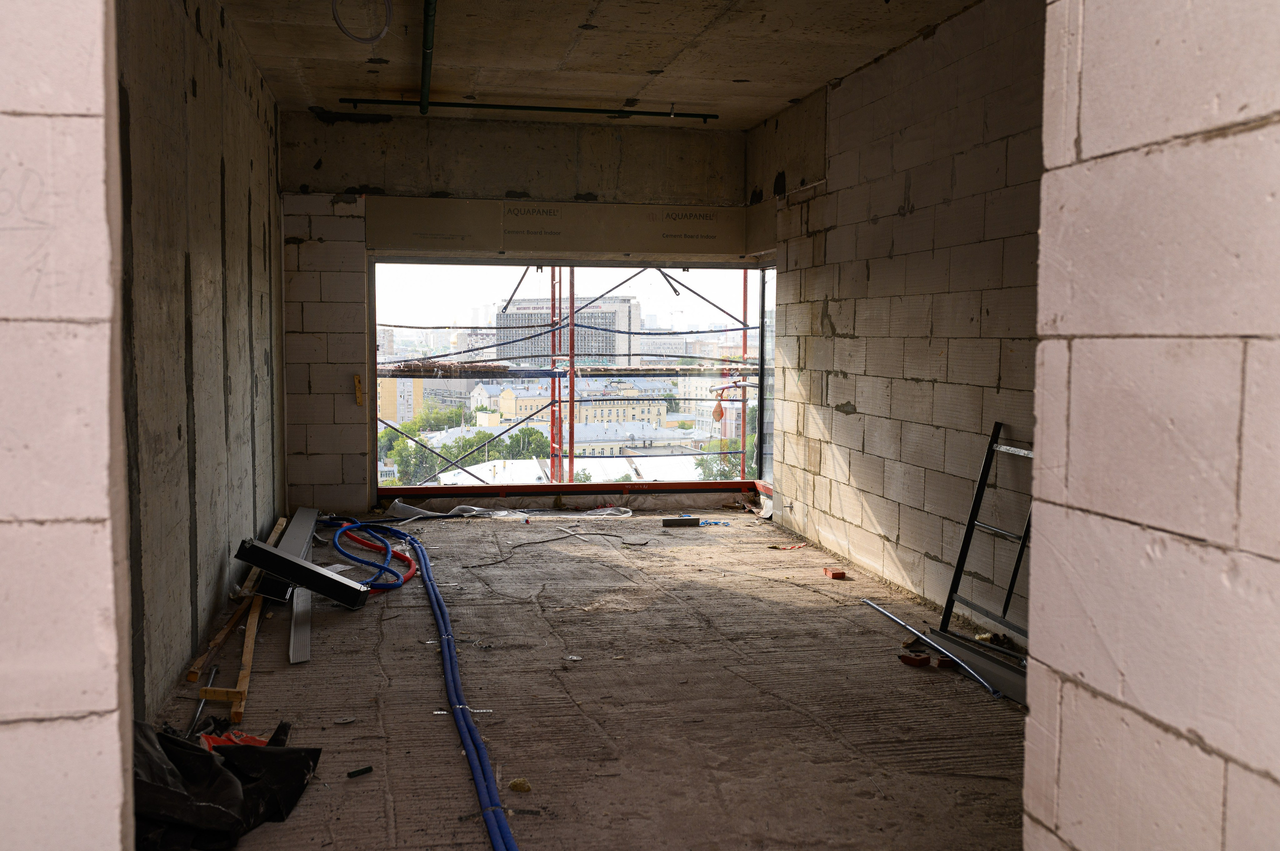 Фотосъмка строительства RED7. Фотограф Сергей Белов | Москва