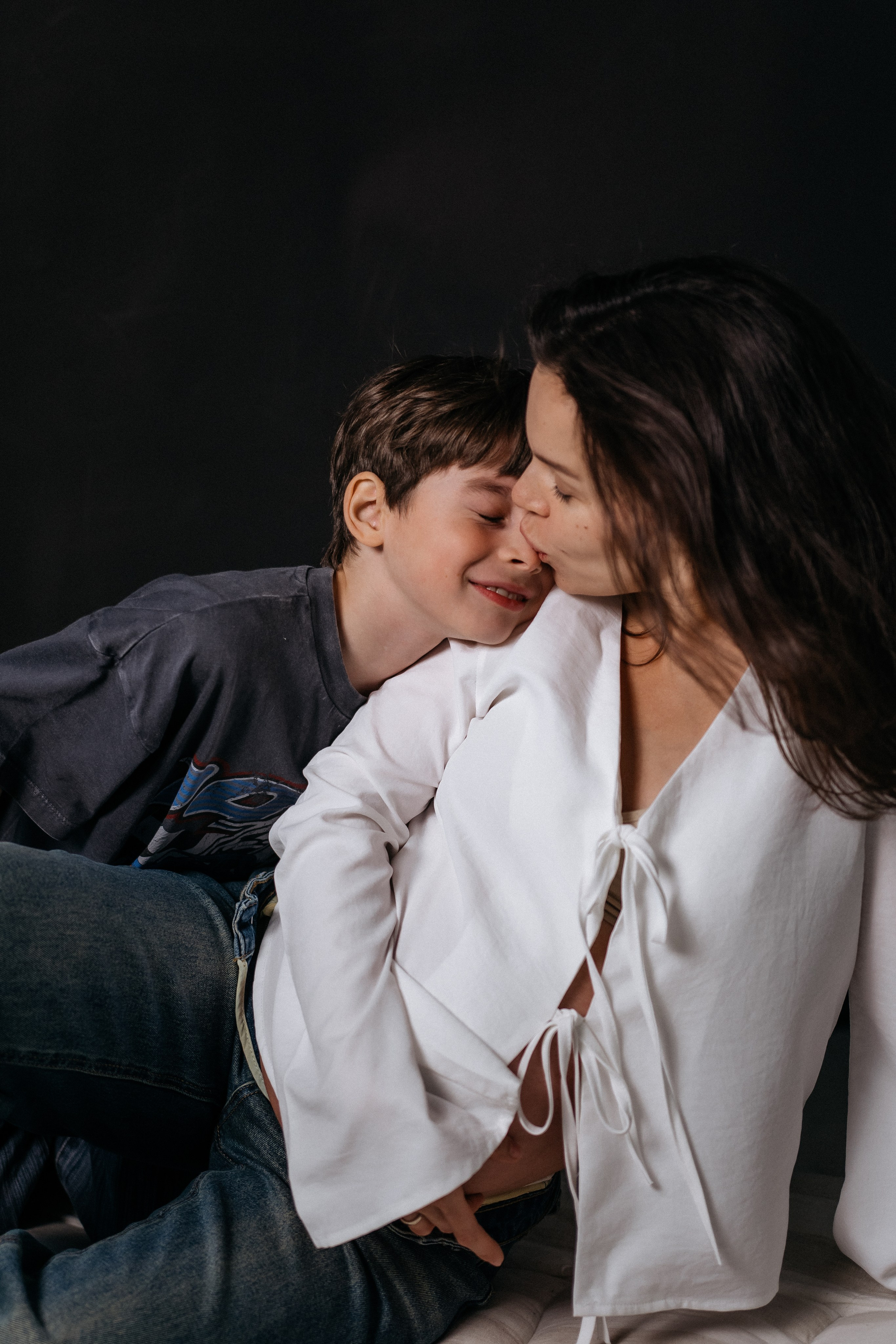 МАРК с мамой)