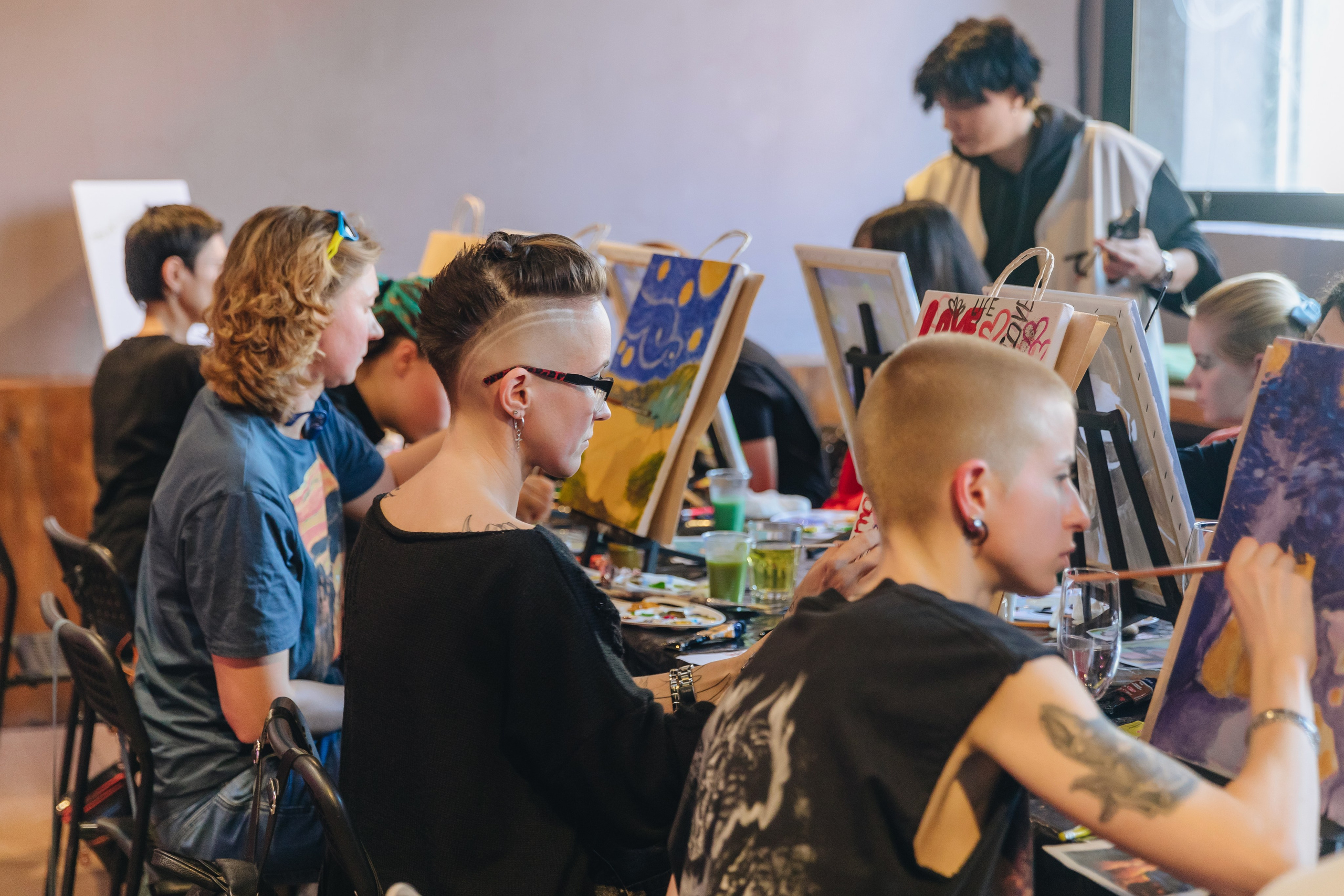 Арт-вечеринка. Семейный фотограф в Санкт-Петербурге Ева Маркова