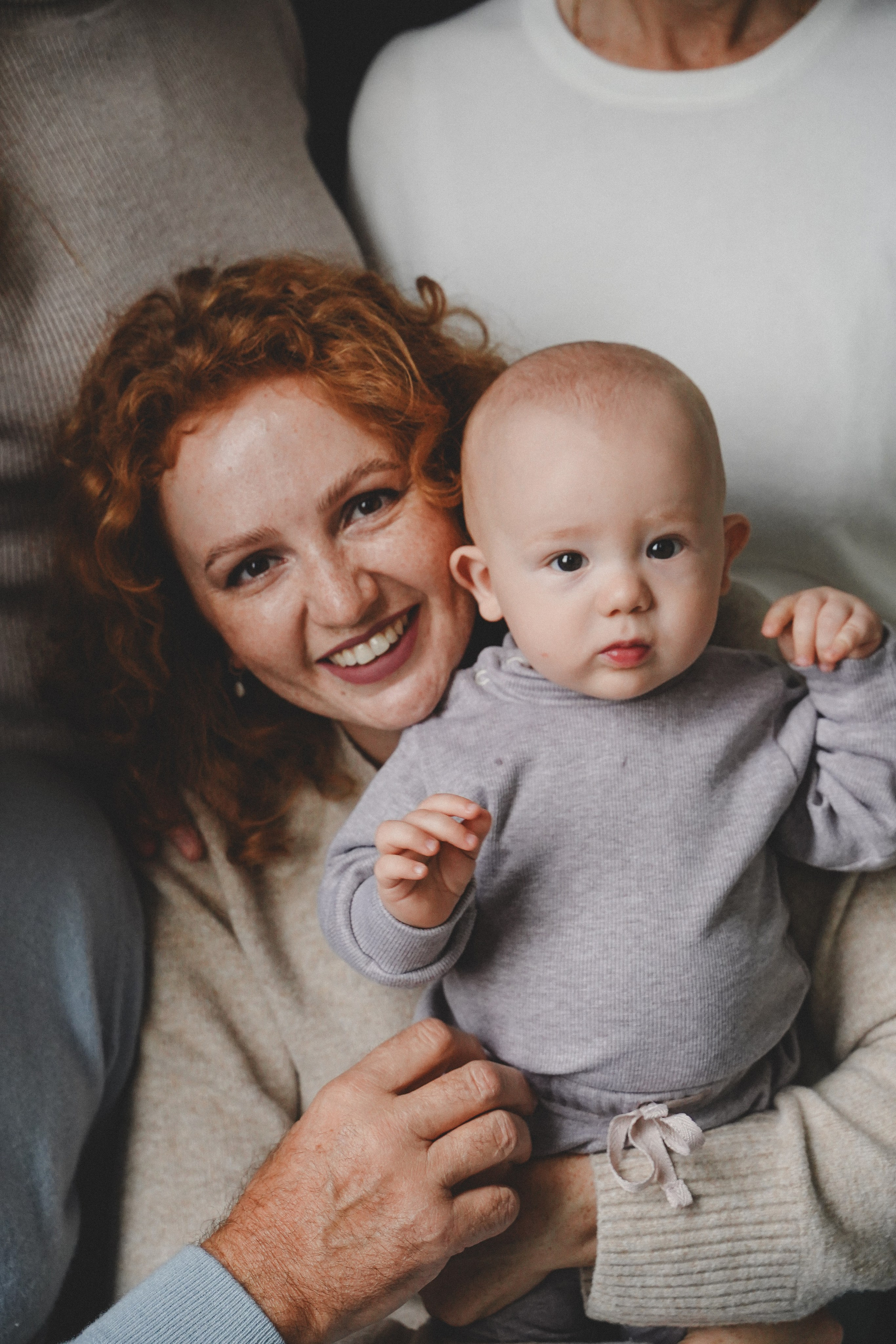 Семейная фотосессия в студии. Семейный и женский фотограф в Краснодаре Анастасия Приймак