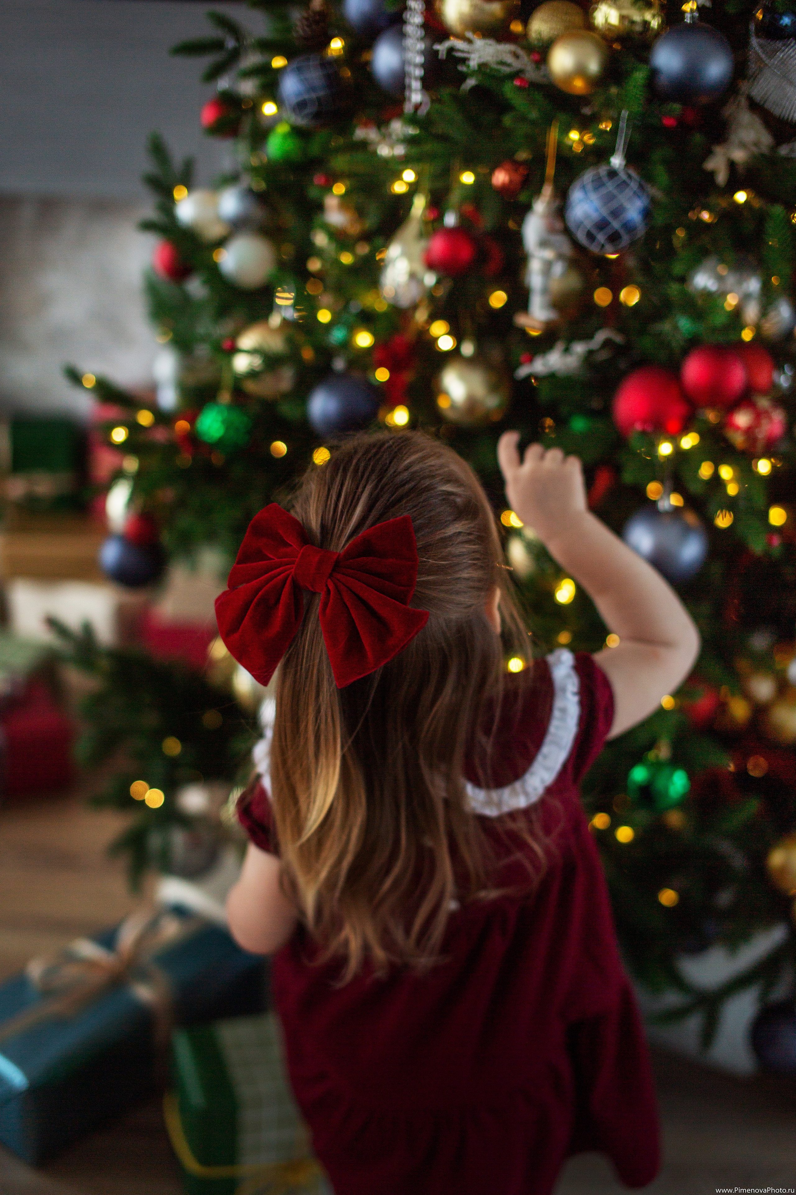 Новогодняя сказка Есении, 2024. Семейный и детский фотограф в Петрозаводске