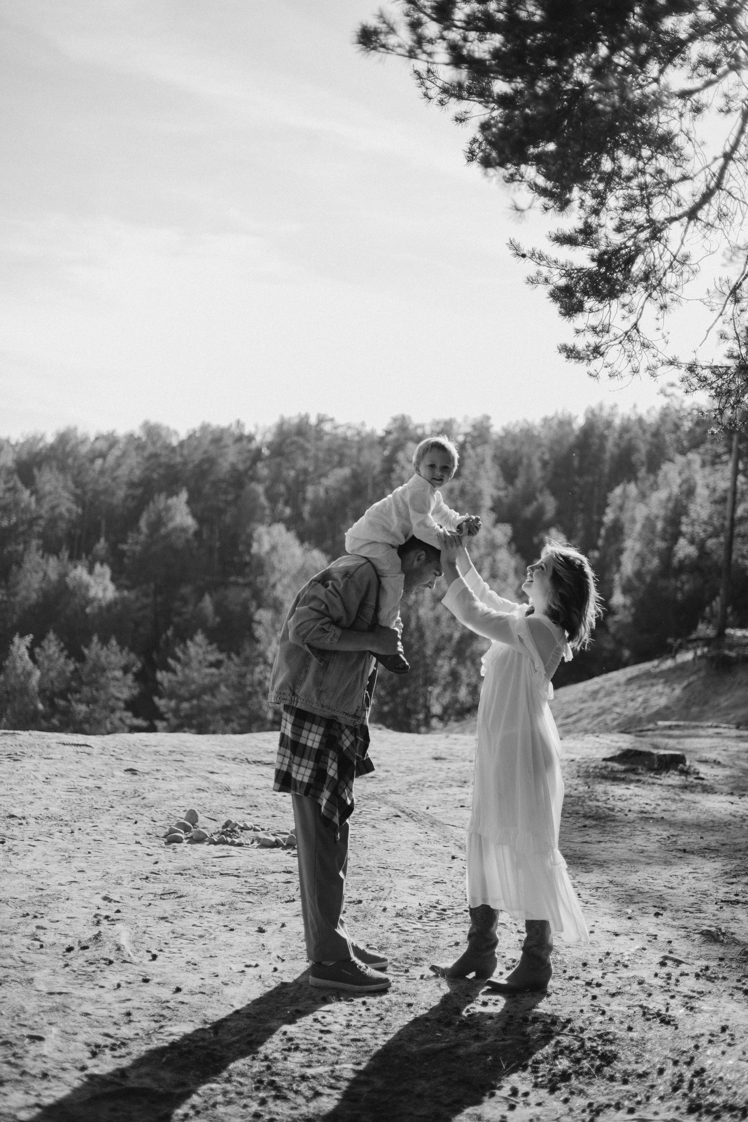 Алёна, Артём и малыш Богдан. Семейный, домашний, ньюборн фотограф Москва Цветкова Елизавета