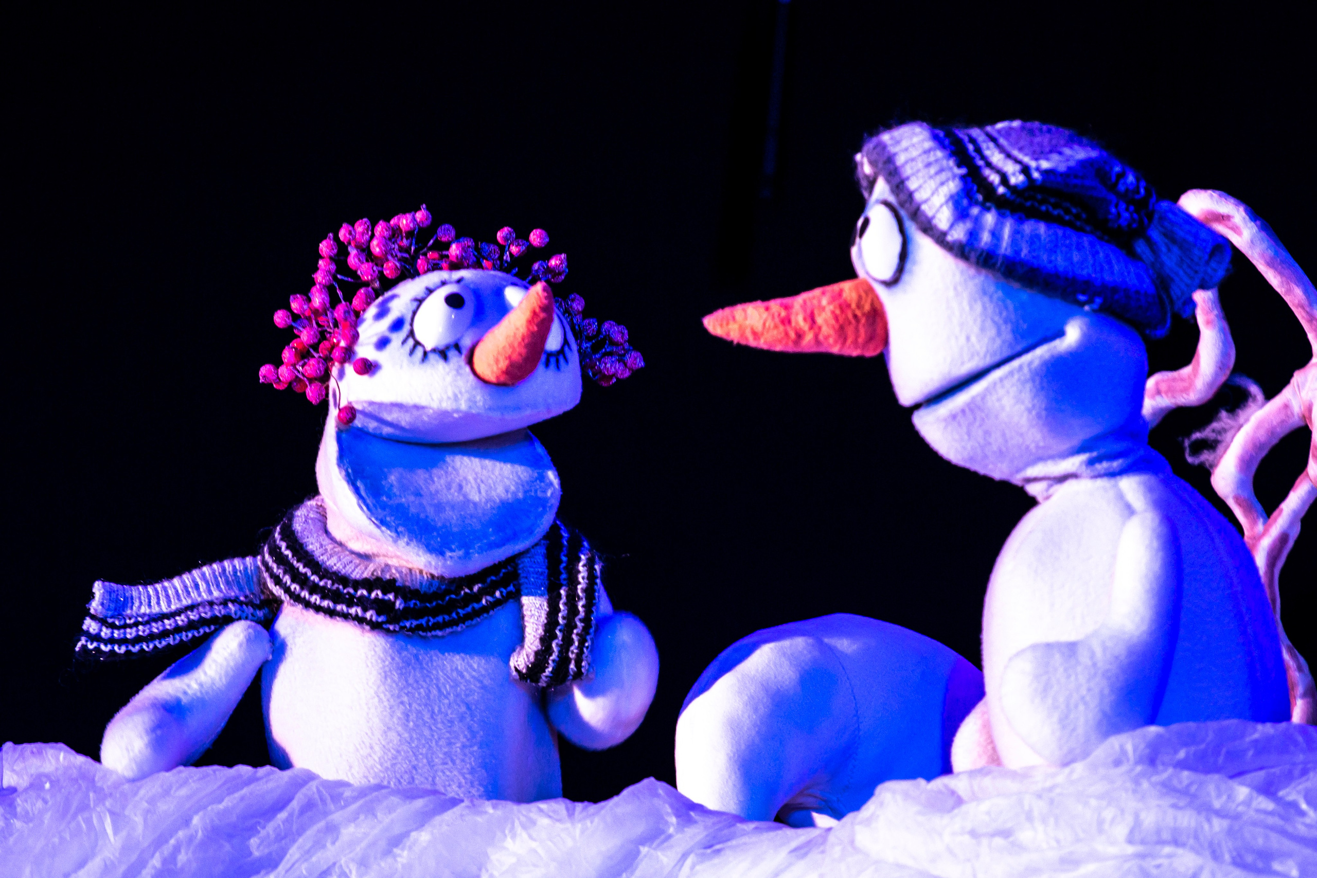 Спектакль Снежные человечки — театр Саквояж. Фотограф в Сочи Юрий Шептаев