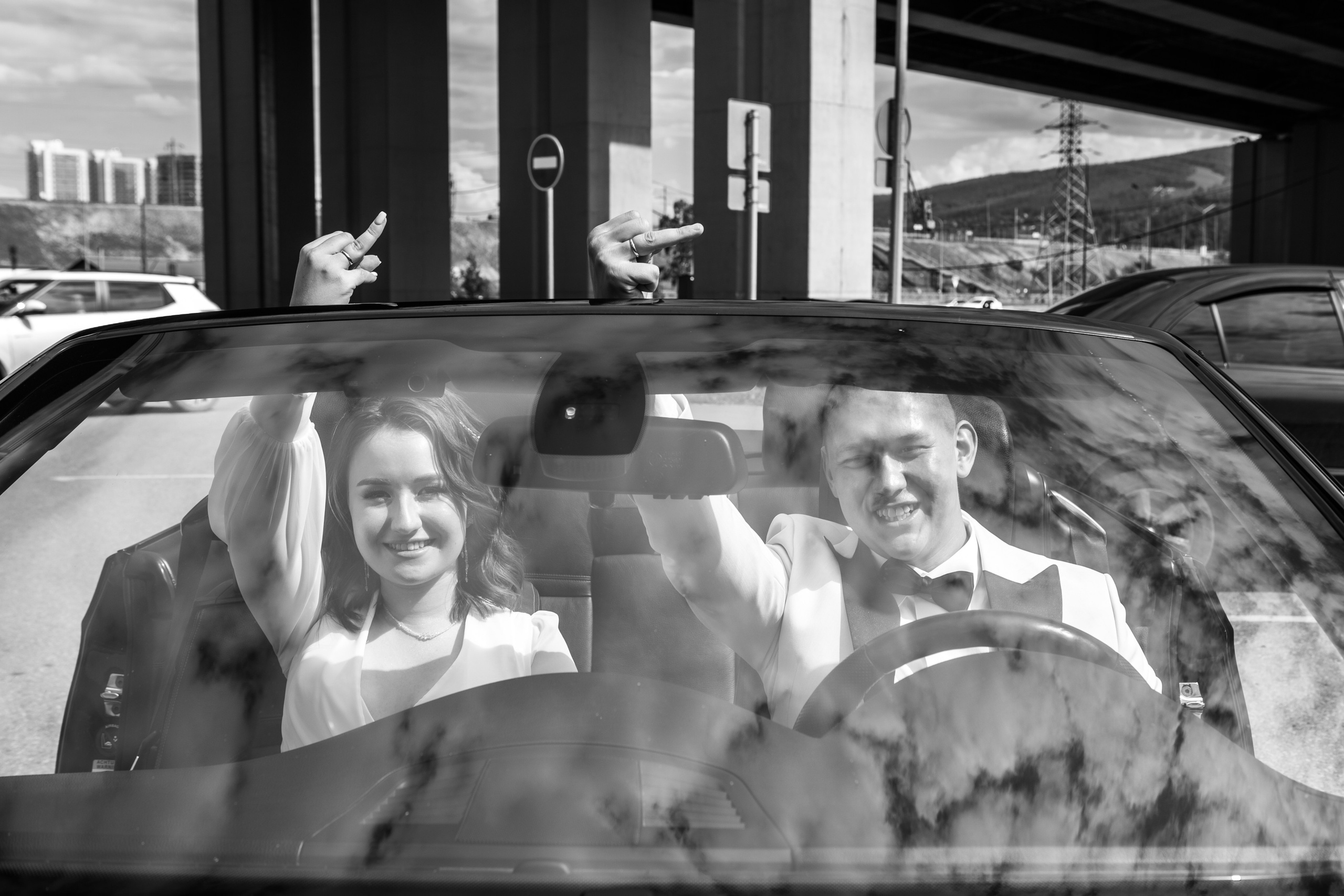 Свадебная фотосессия для Полины и Алексея в Красноярске. Свадебный и семейный фотограф В Красноярске Андрей Юсенков