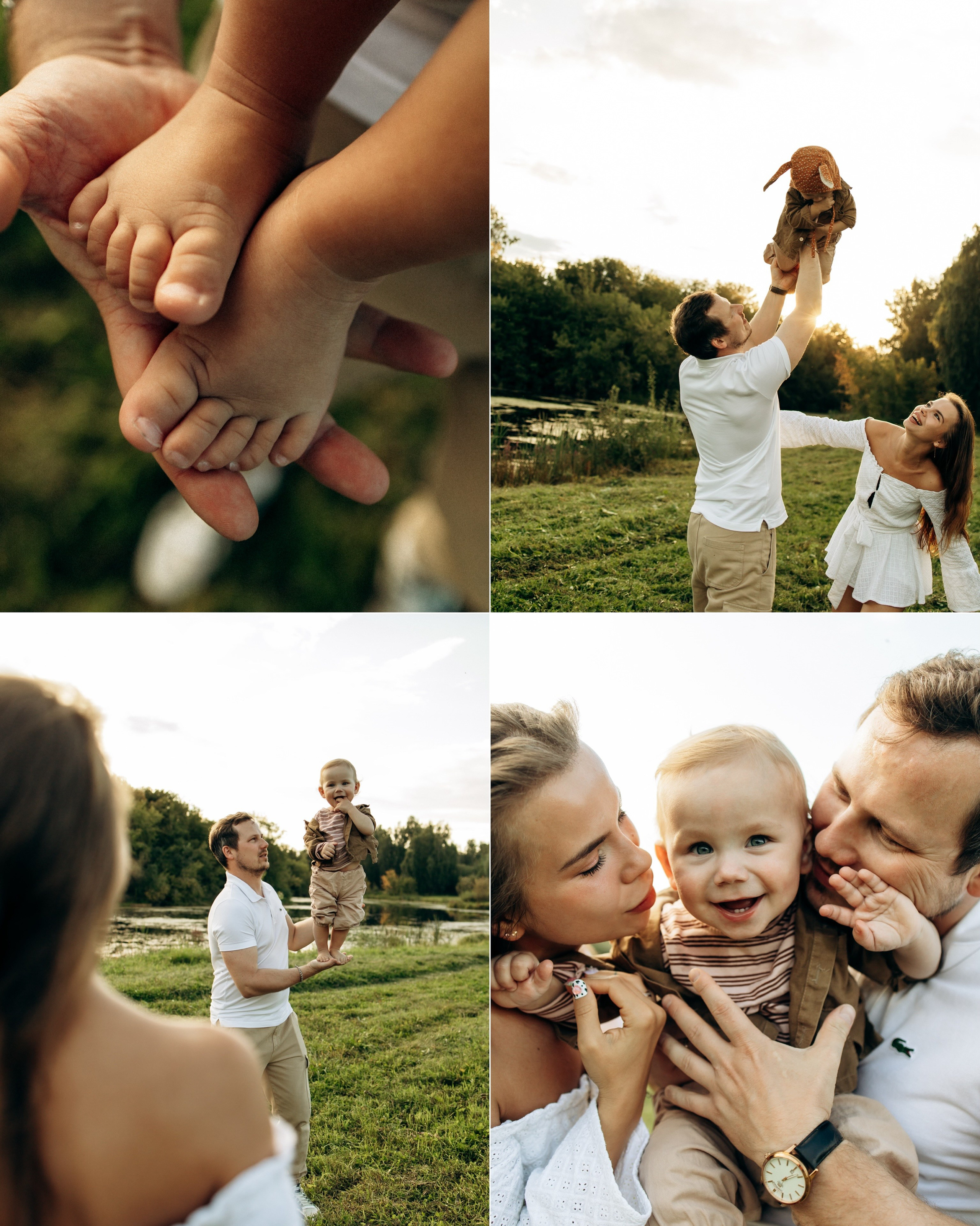 История у пруда. Семейный фотограф Тюмень Смирнова Юлия