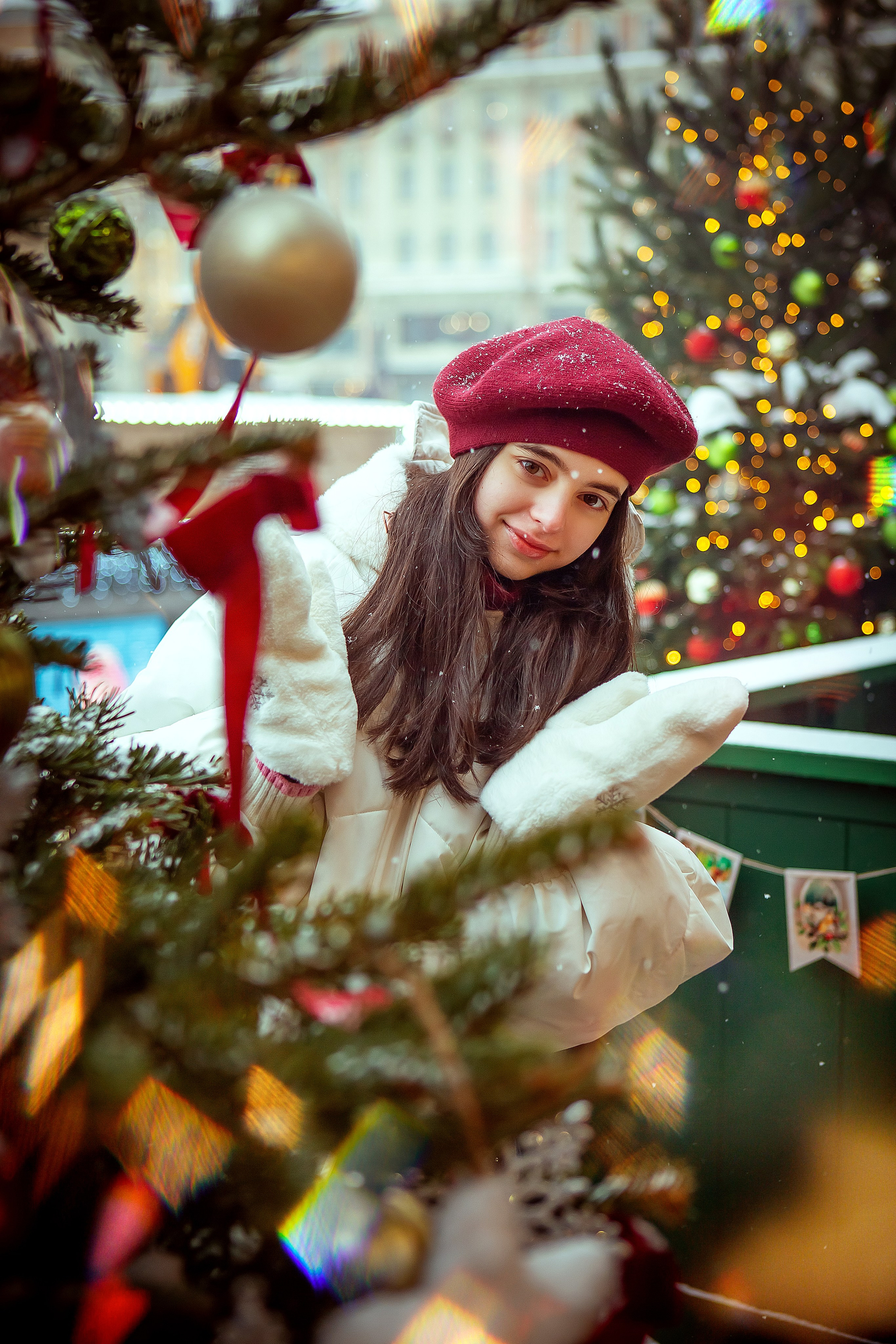 Новогодняя Москва. Мария. Фотограф Мария Кольцова