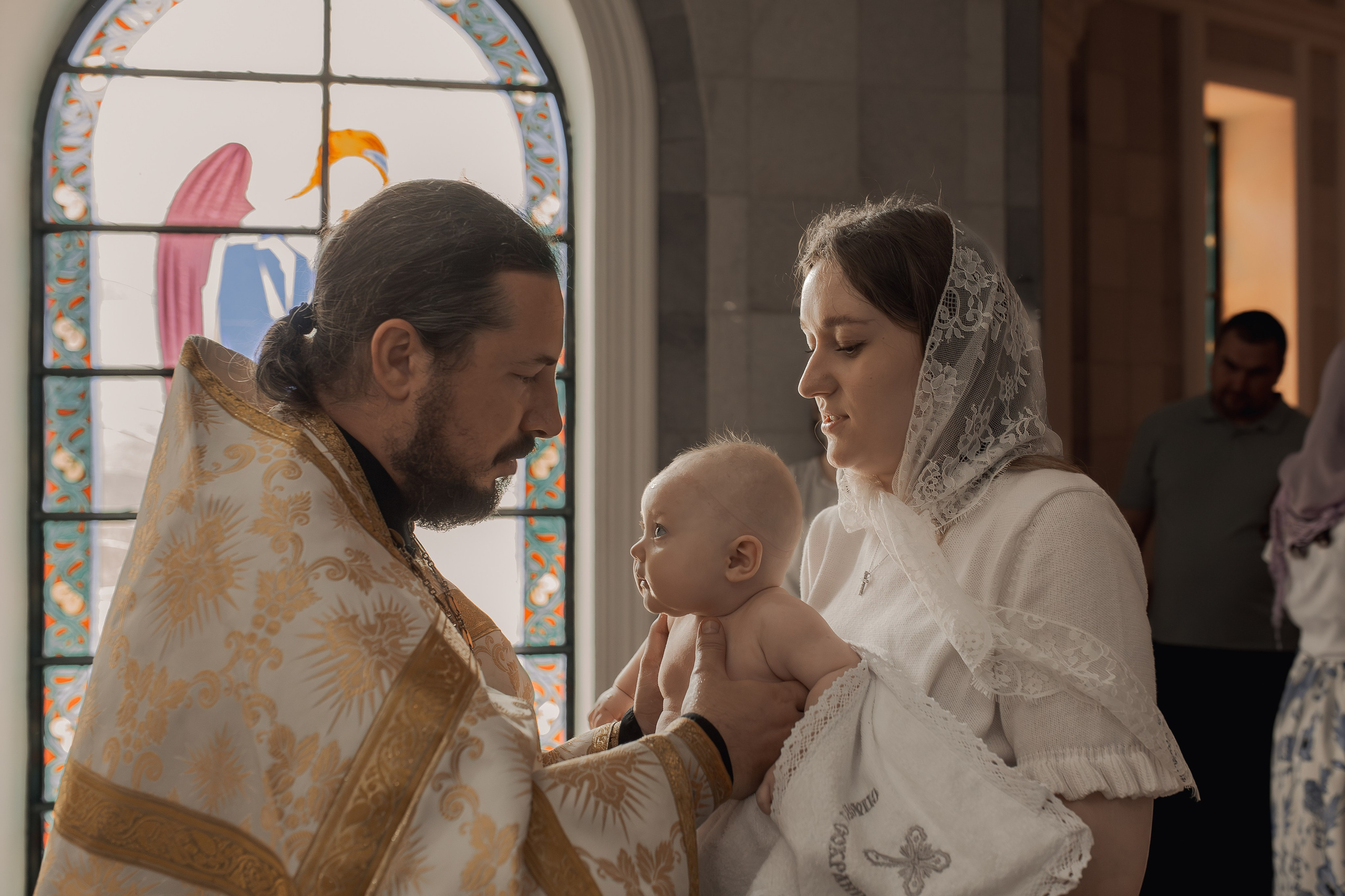Крещение Валерии. Фотограф на Крещение и Венчание в Ташкенте