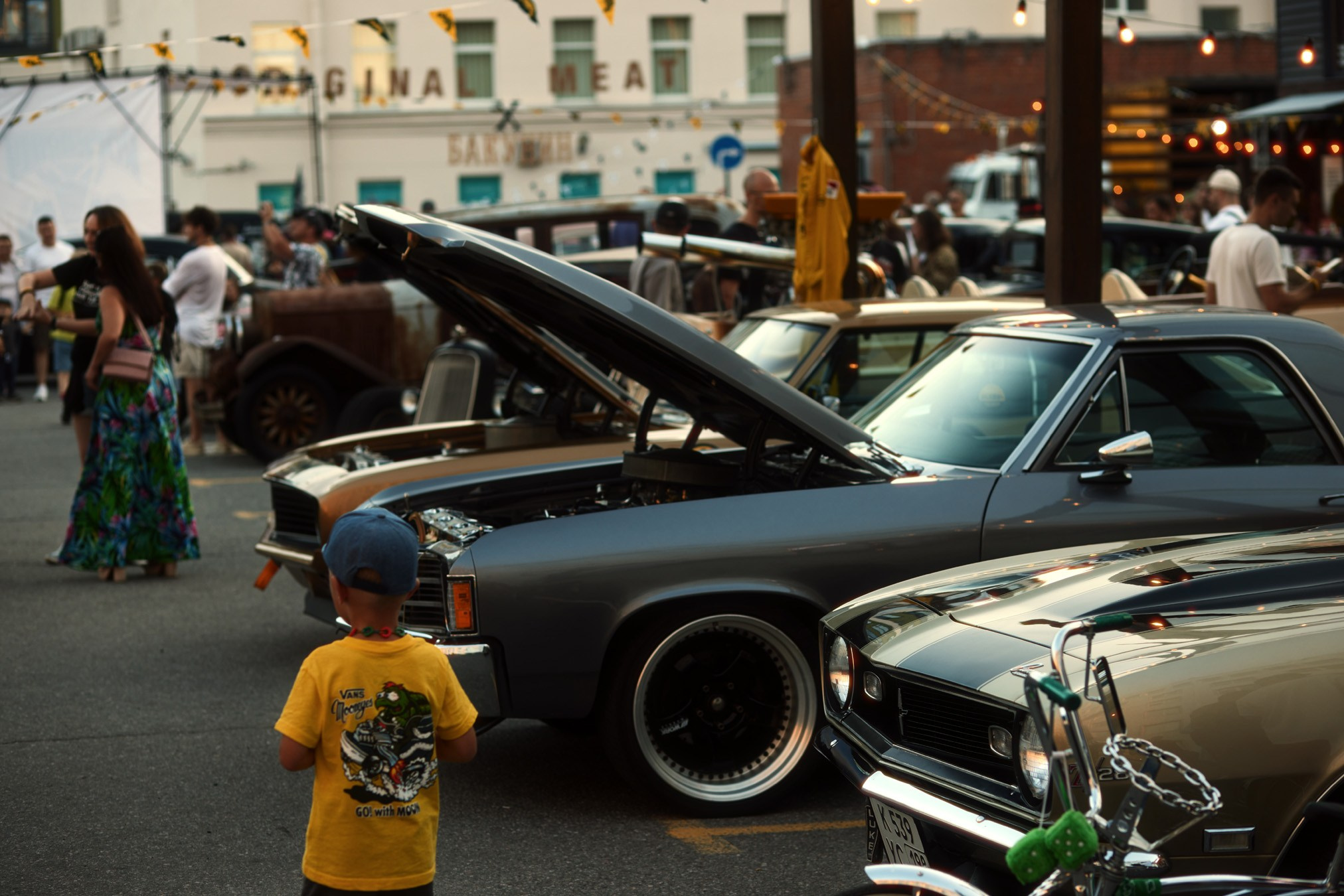 old car show
