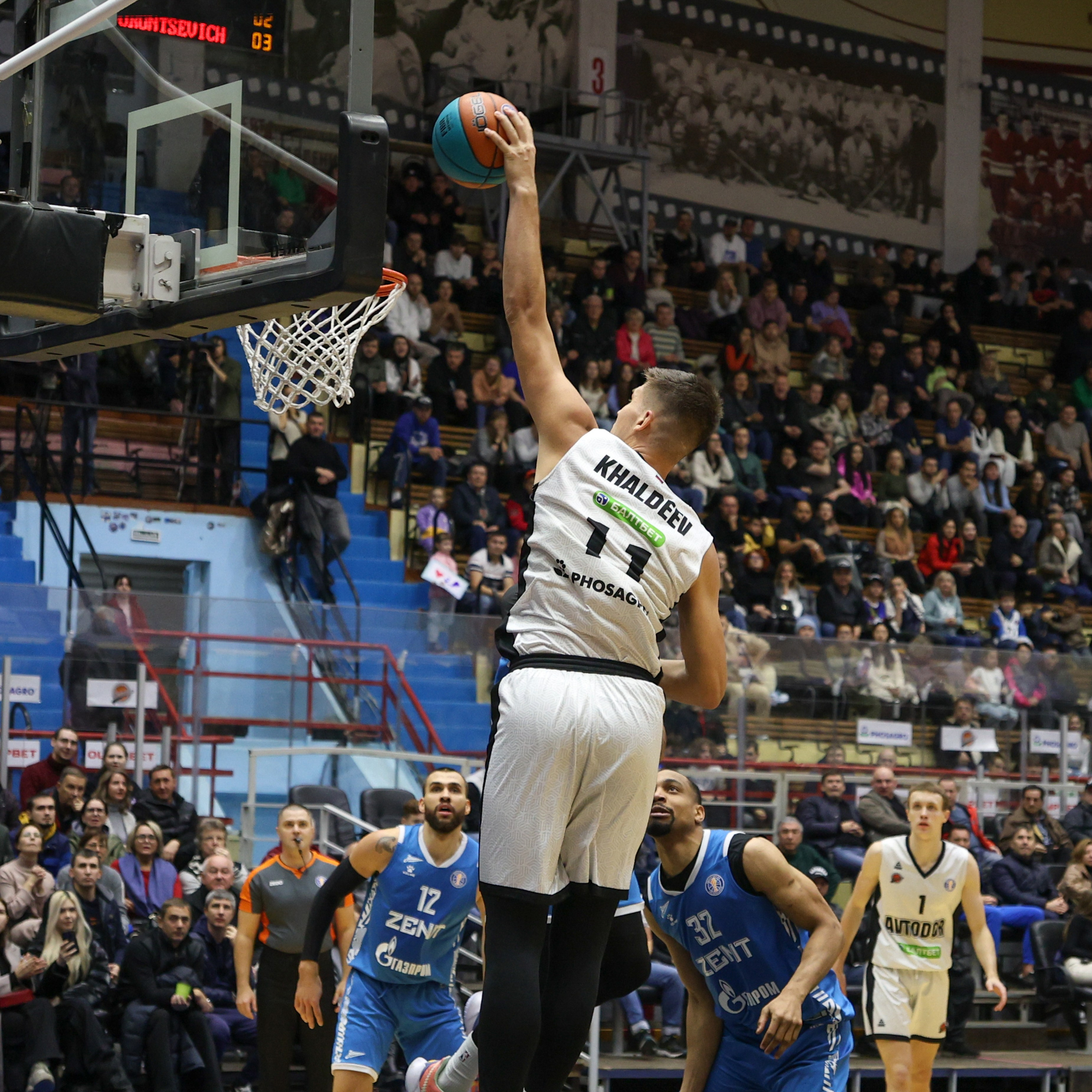 Автодор — Зенит 84:88. Фотограф Дмитрий Алексеев