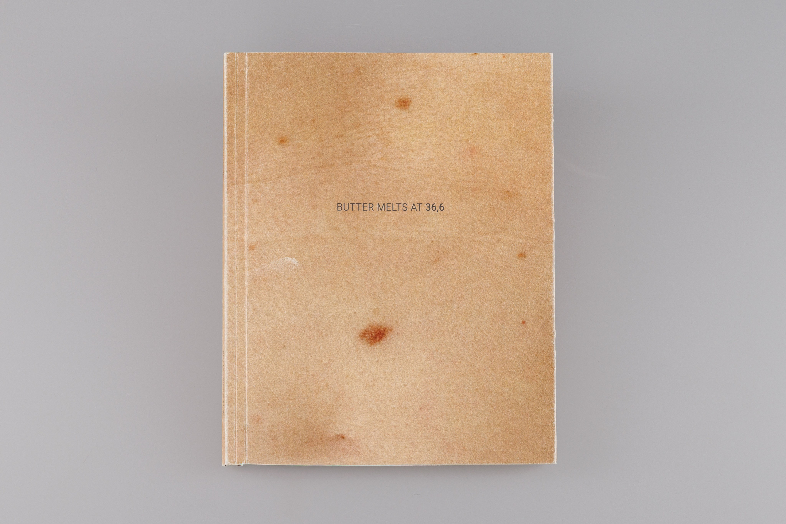 Butter melts at 36,6 (dummy book). Photographer, Documentary and Art