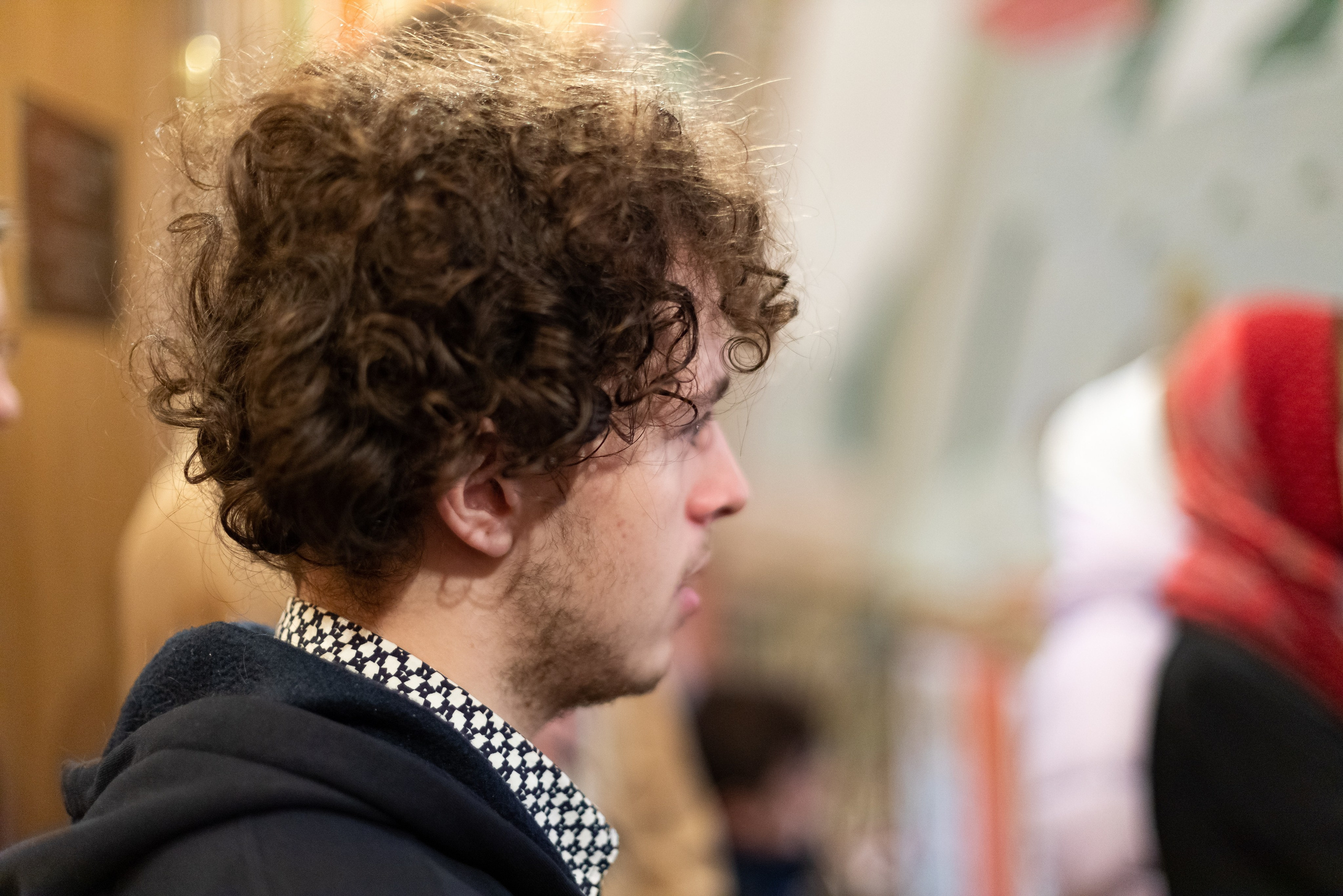 Праздничное богослужение Святителю Николаю 19 декабря. Интерьерный фотограф в Москве Роман Потапов