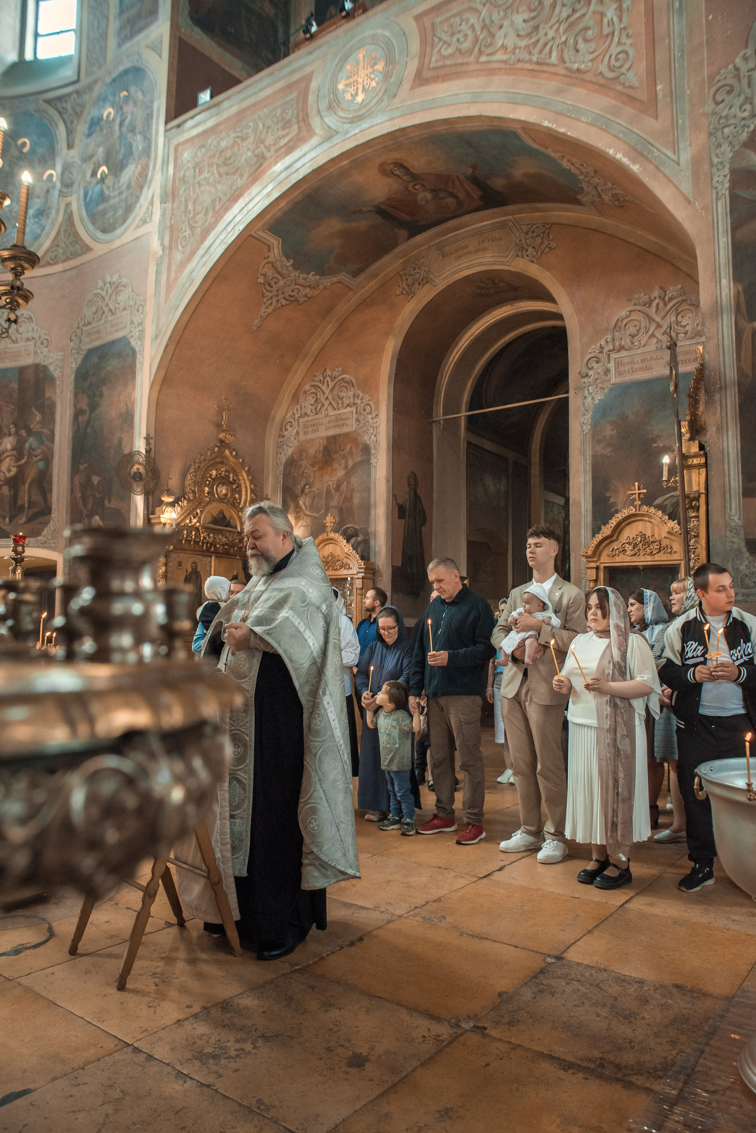 Крещение Артема (с. Спирово Церковь Введения во храм Пресвятой Богородицы)