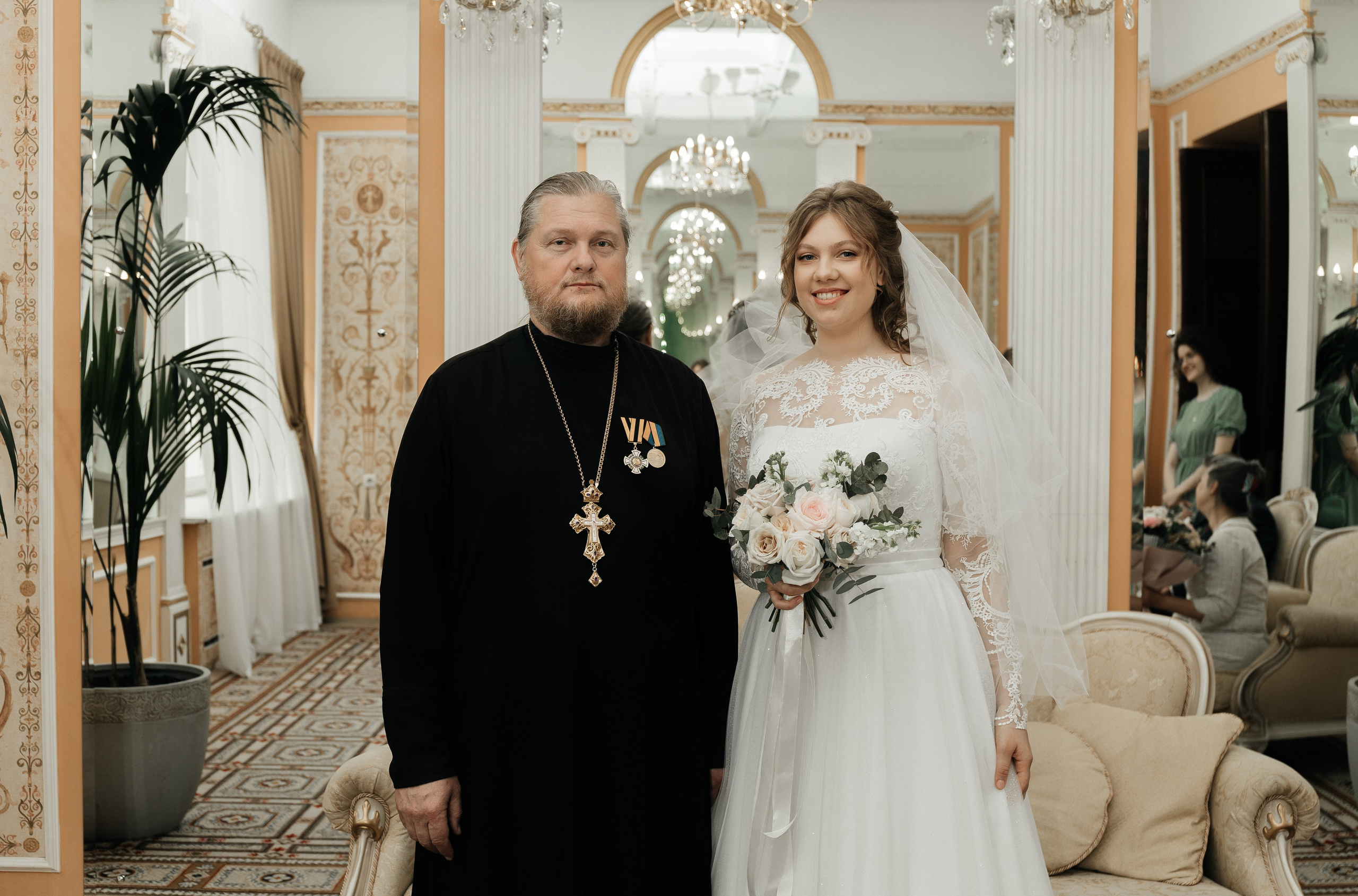 Николай&Серафима (загс грибоедовский пи прогулка в Царицыно). Фотограф в Москве Юлия Хамзина