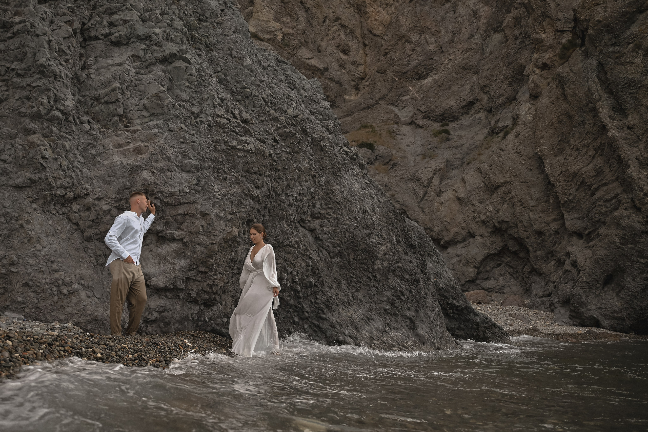 Марк Татьяна Рассвет Яшмовый пляж. Свадебный фотограф Анна Хочева