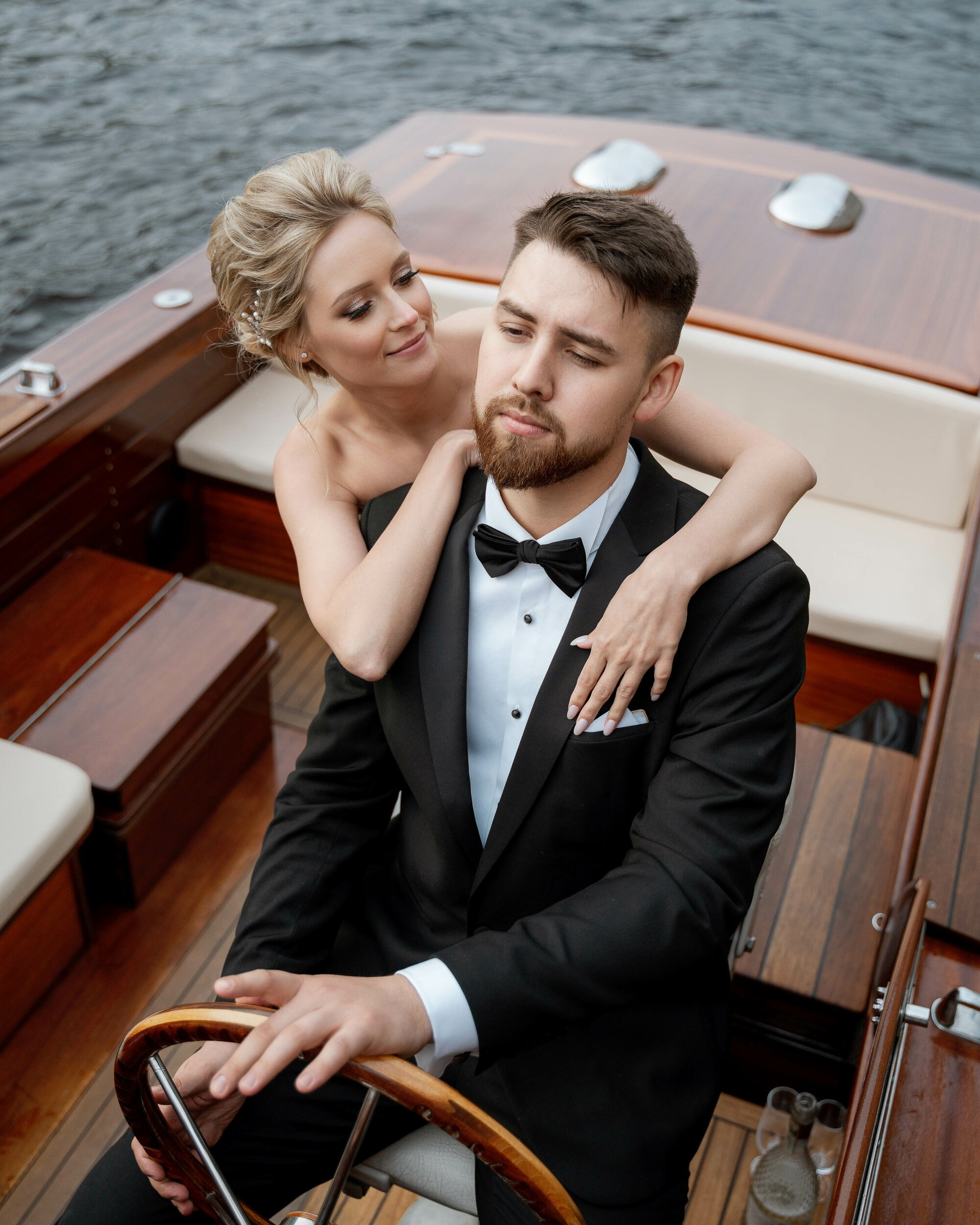 Свадьба для двоих в отеле Wawelberg и на катере. Свадебный фотограф в Санкт-Петербурге и Москве Андрей Нестеров