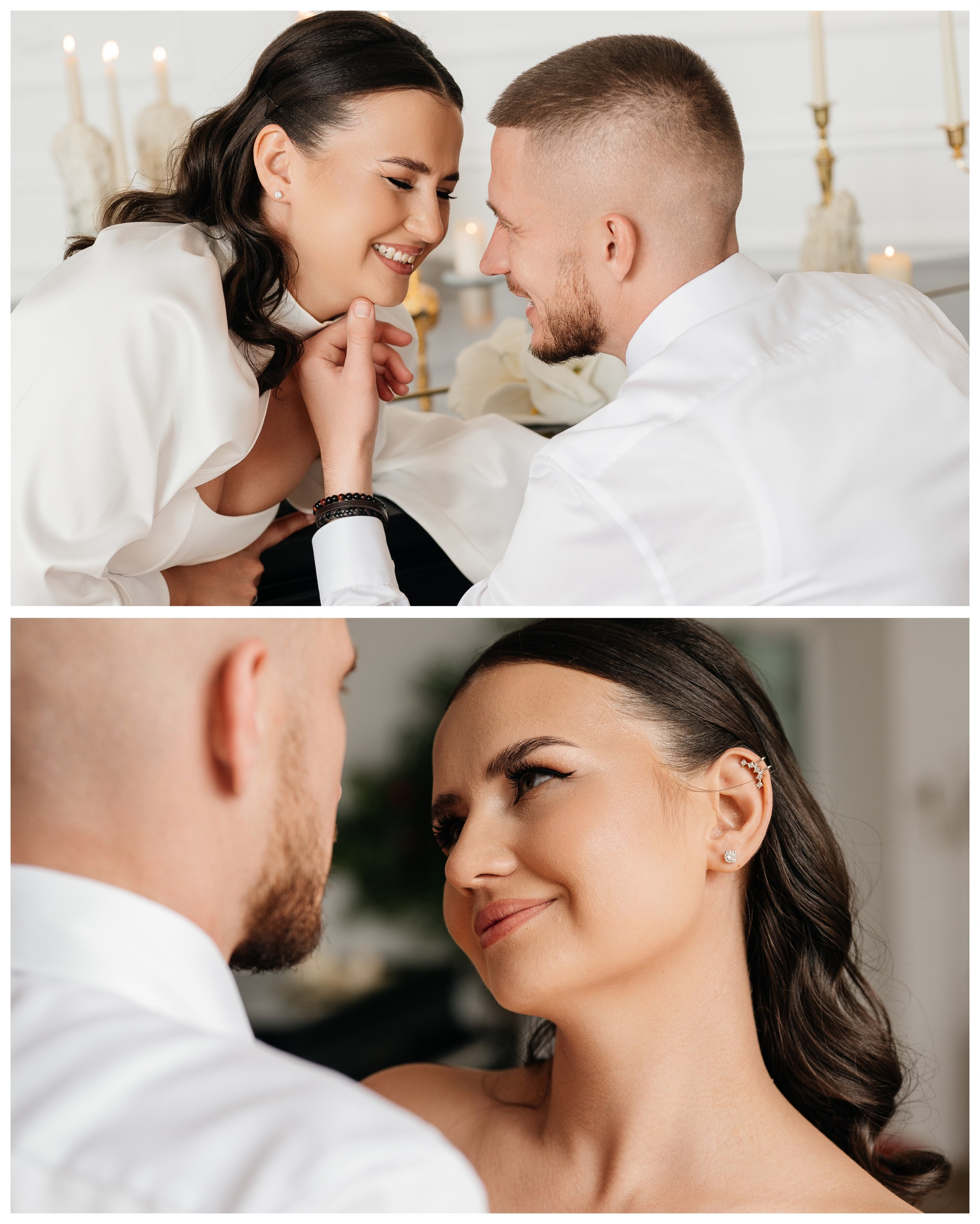 Свадебная фотосессия в студии. Свадебный и семейный фотограф в Краснодаре Алина Мельник