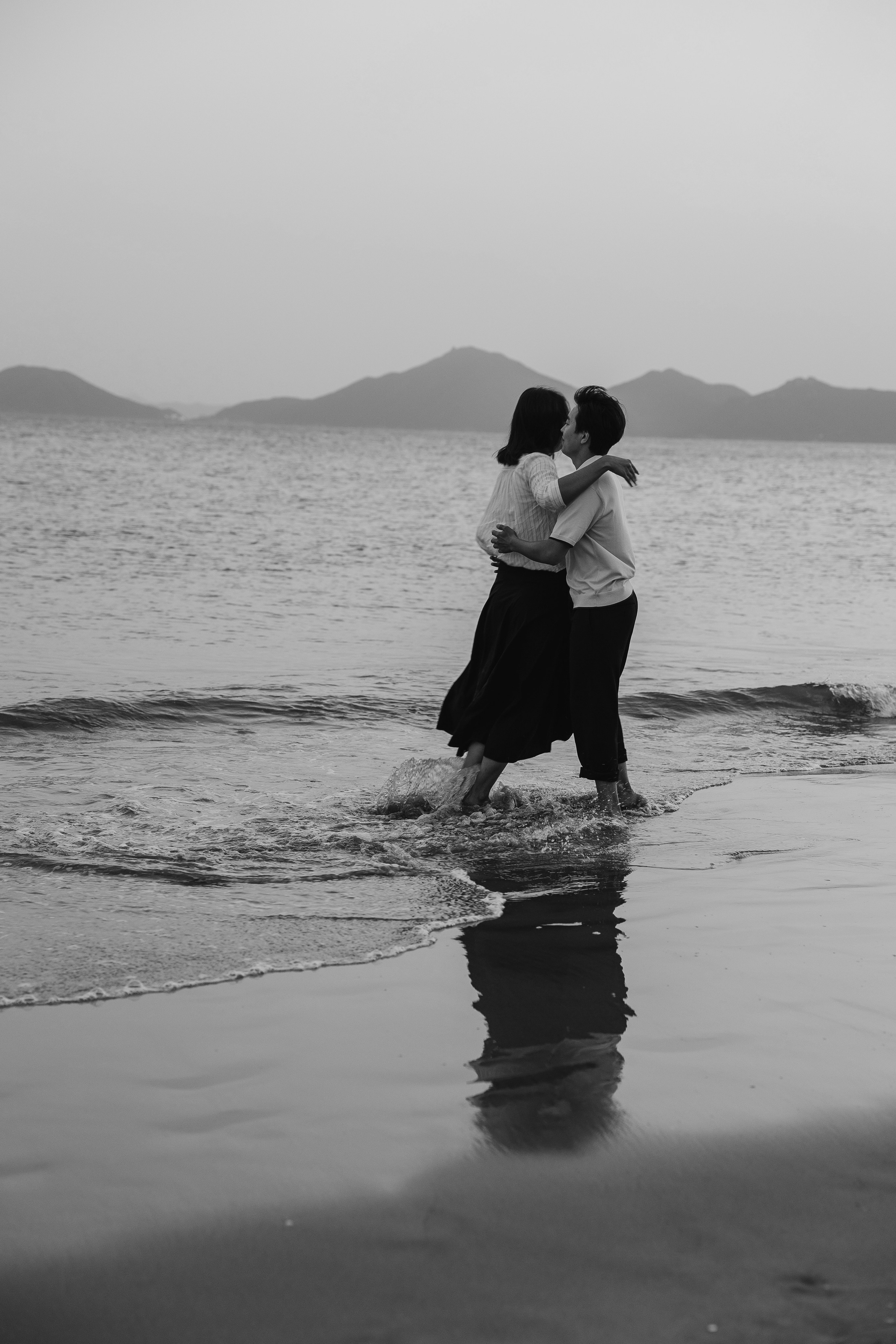 This is an evening walk of lovers. Your photographer in Busan (South Korea) Aleksandra Anufriy