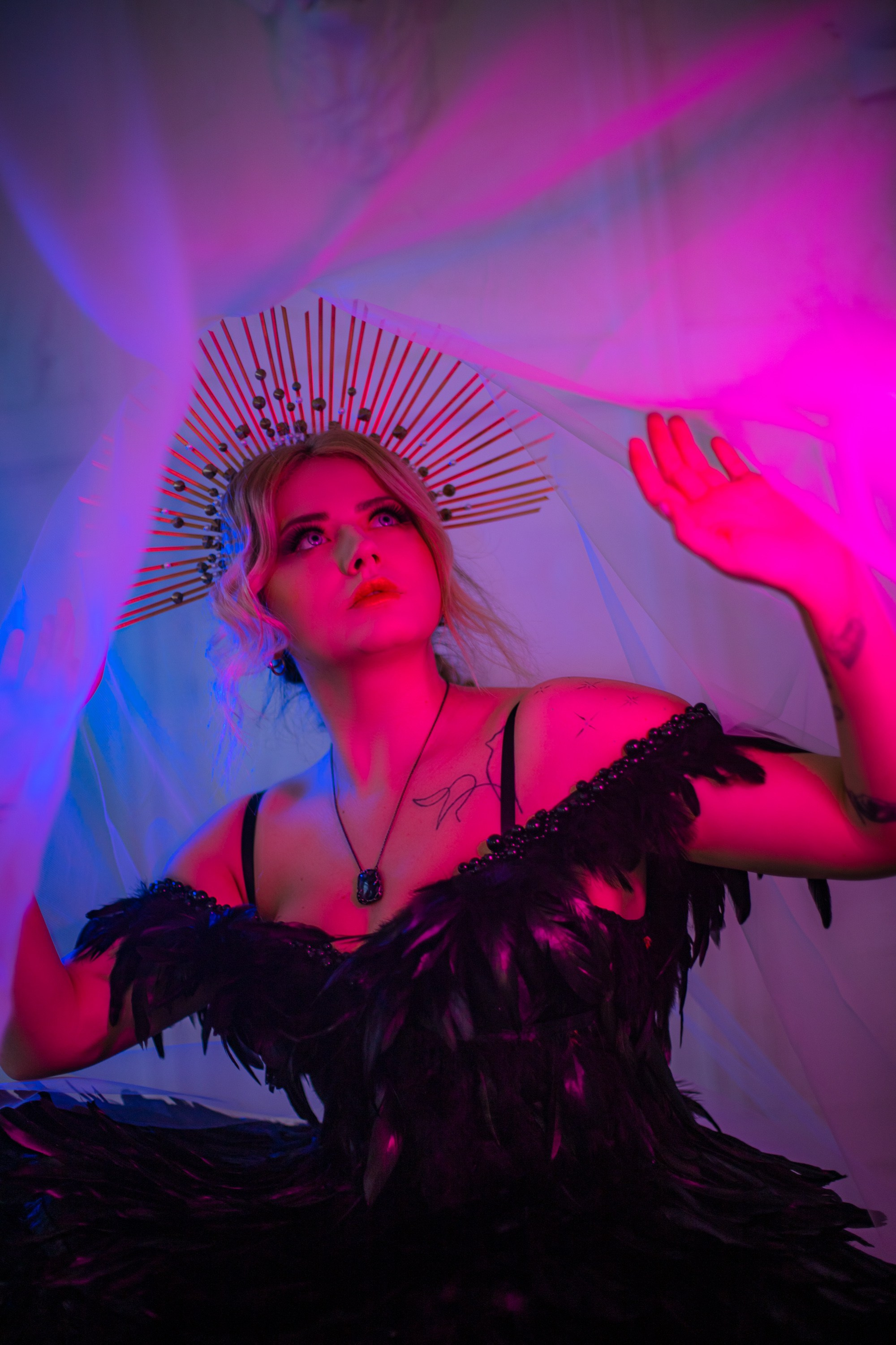 TINA NEON. Polaroud love