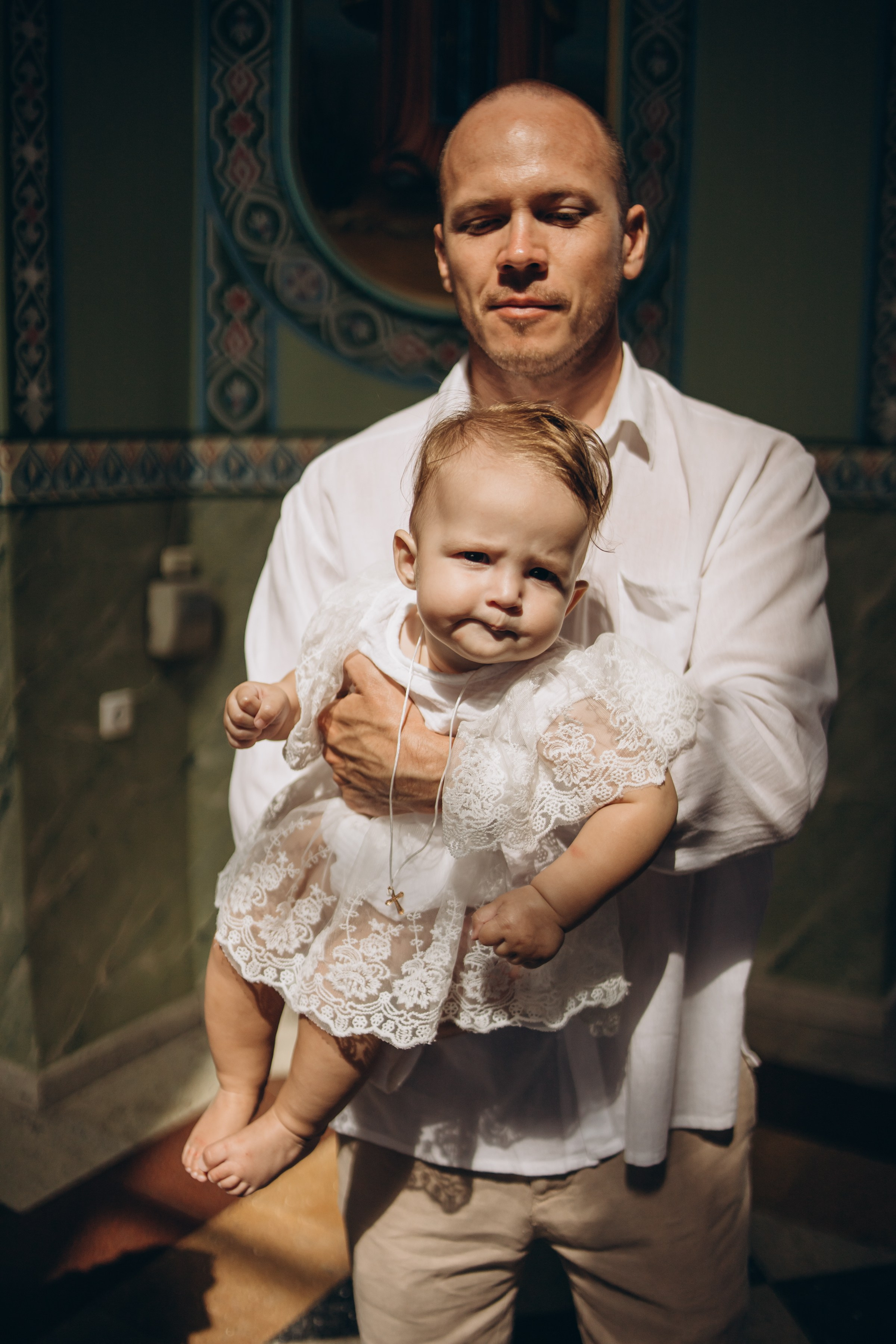 Крещение Варвары и Елизаветы. Семейный фотограф в Волгодонске Краченцева Анна