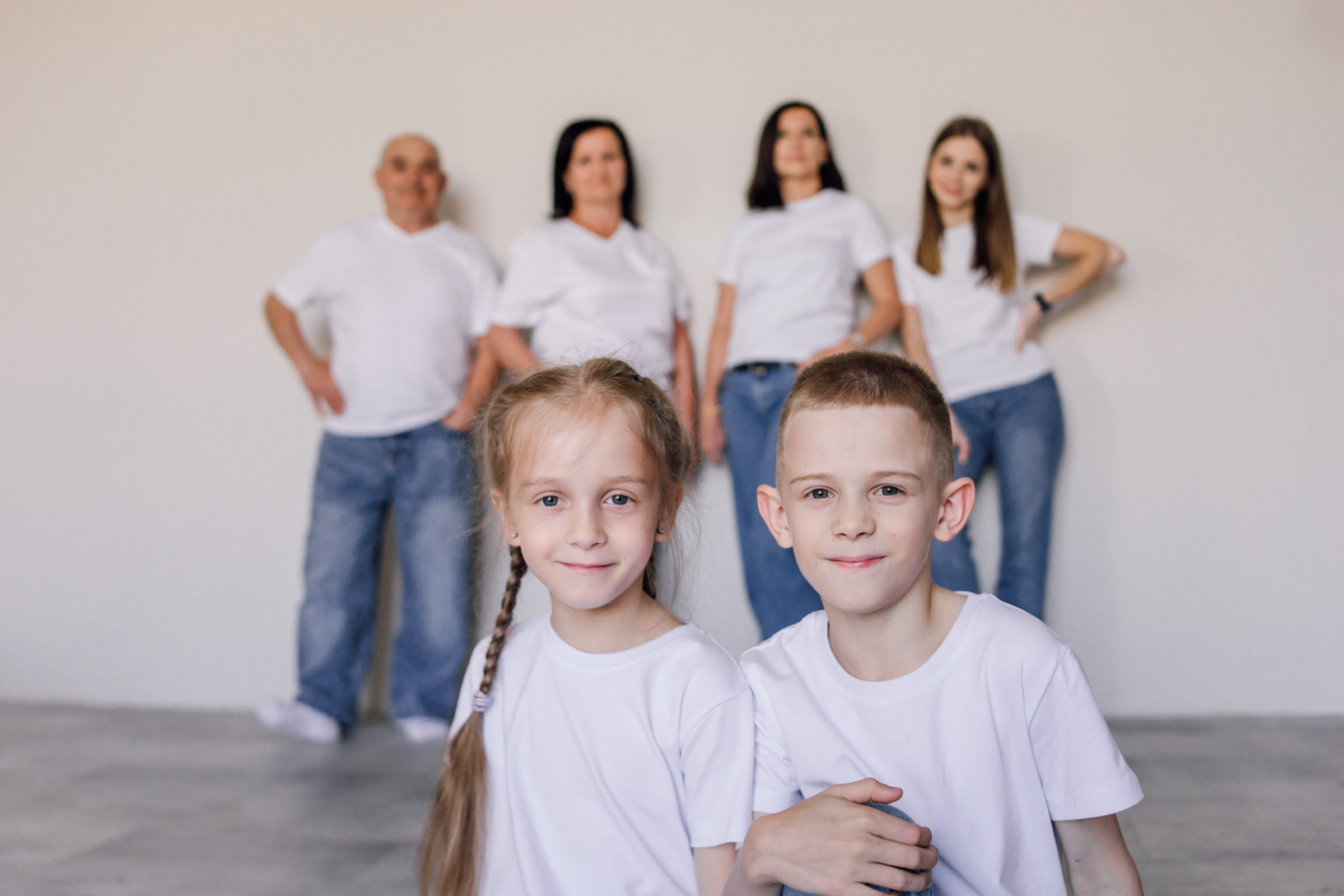 Большая семья Иры. Семейный фотограф в Волгодонске Краченцева Анна
