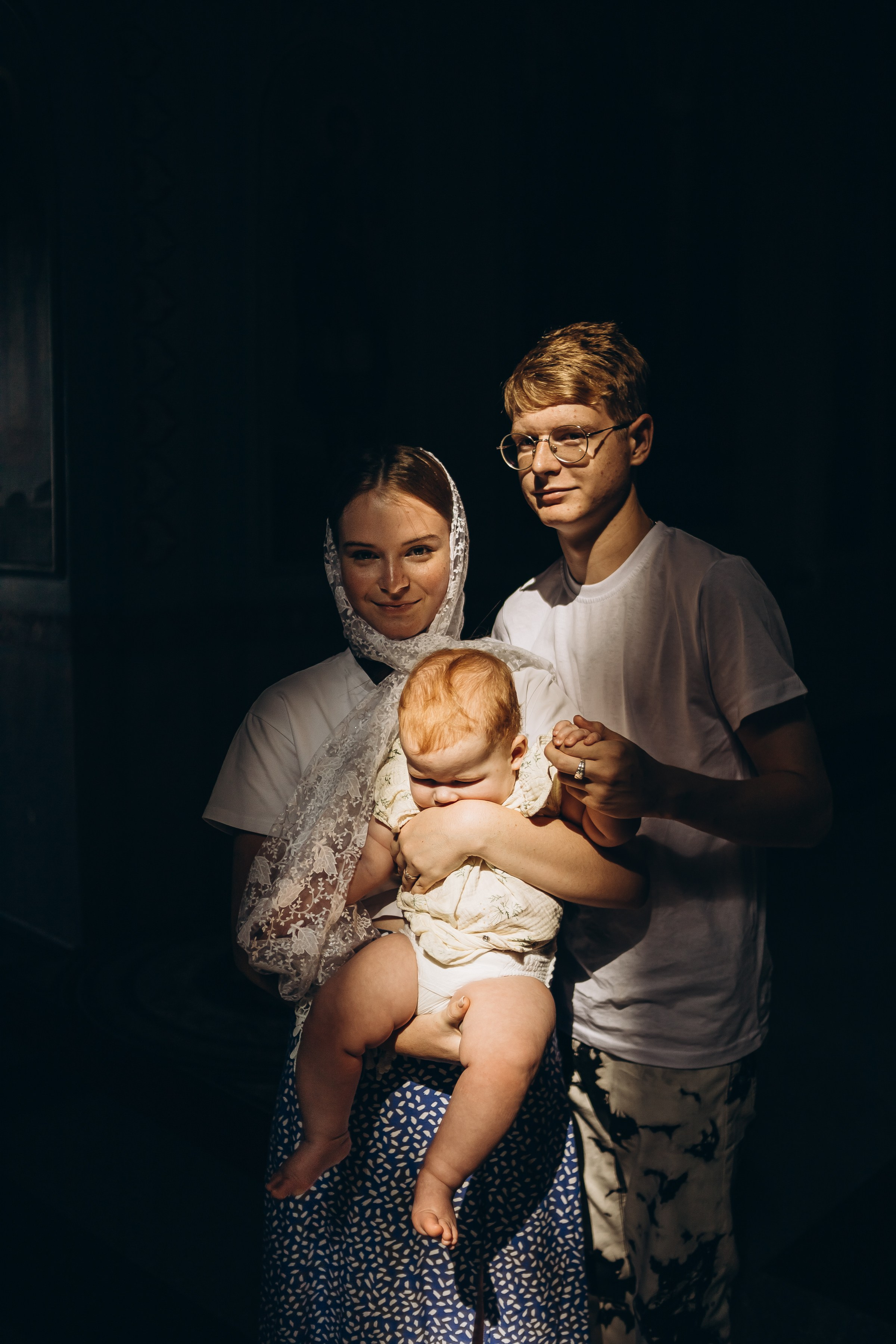 Крещение Надежды. Семейный фотограф в Волгодонске Краченцева Анна