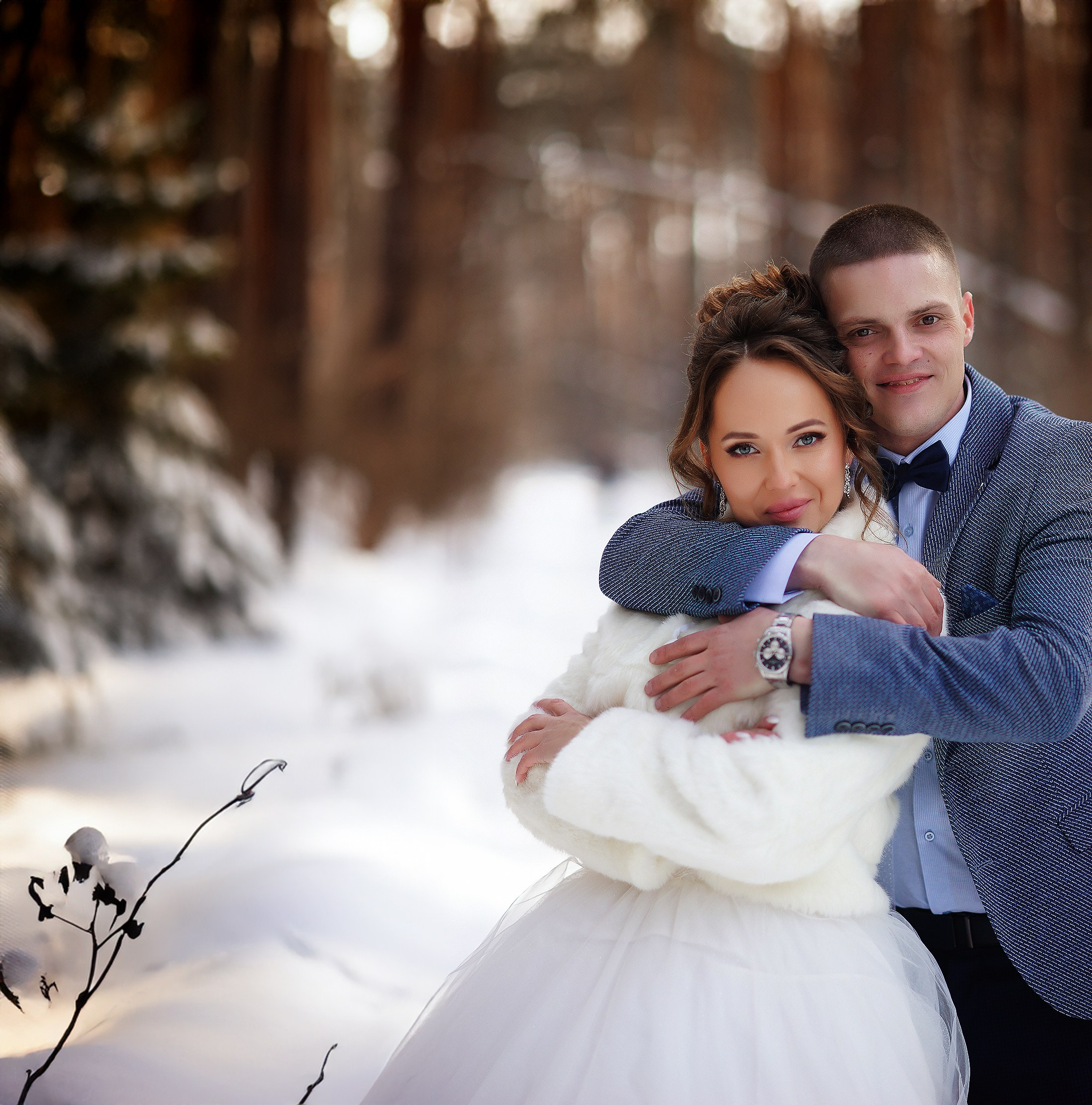 Свадебная съёмка. Анастасия и Сергей. Семейный фотограф г. Новокузнецк Юлия Машникова