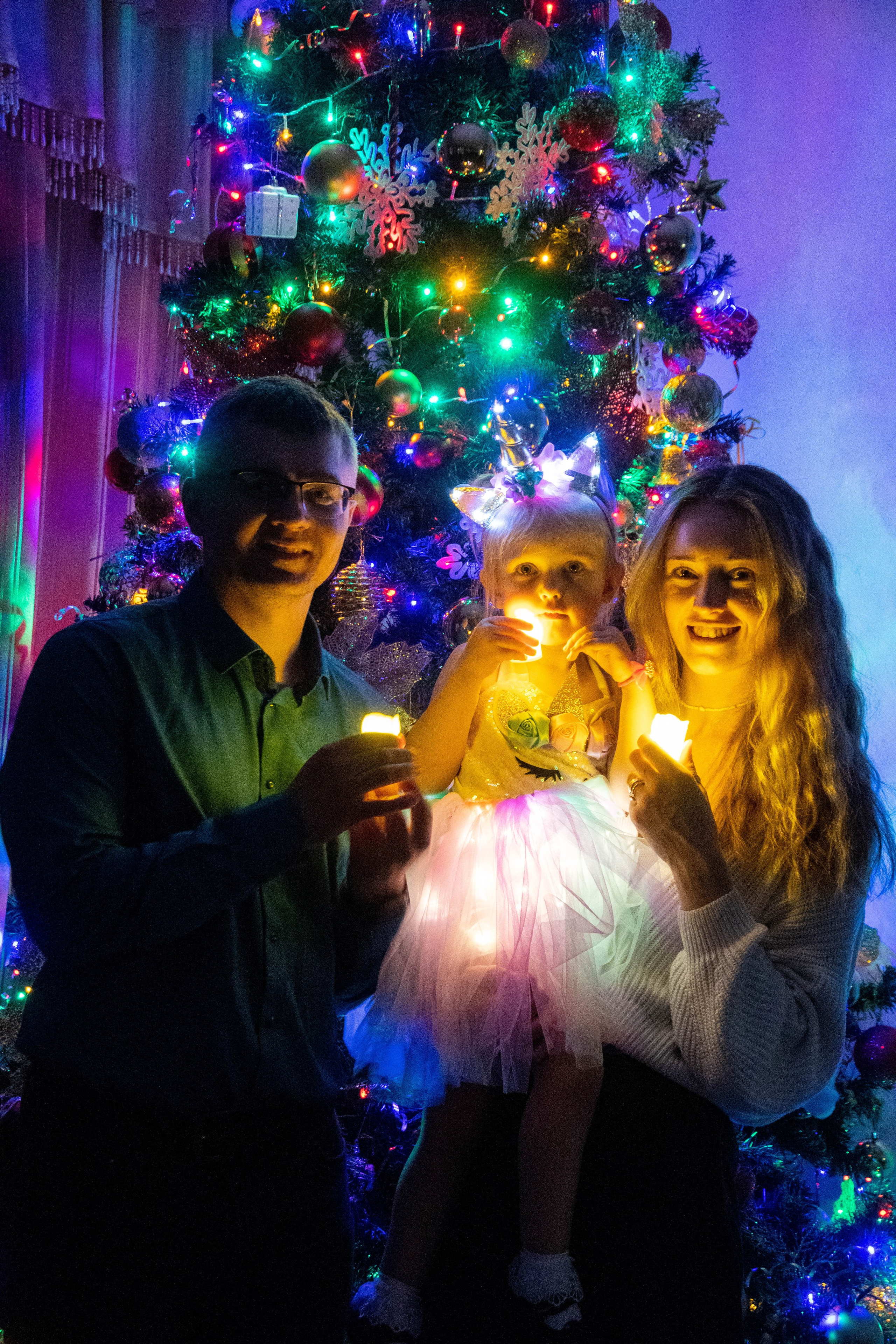 2023 Новый год. Акварель, Первомайка. Репортажный и детский фотограф в Новосибирске