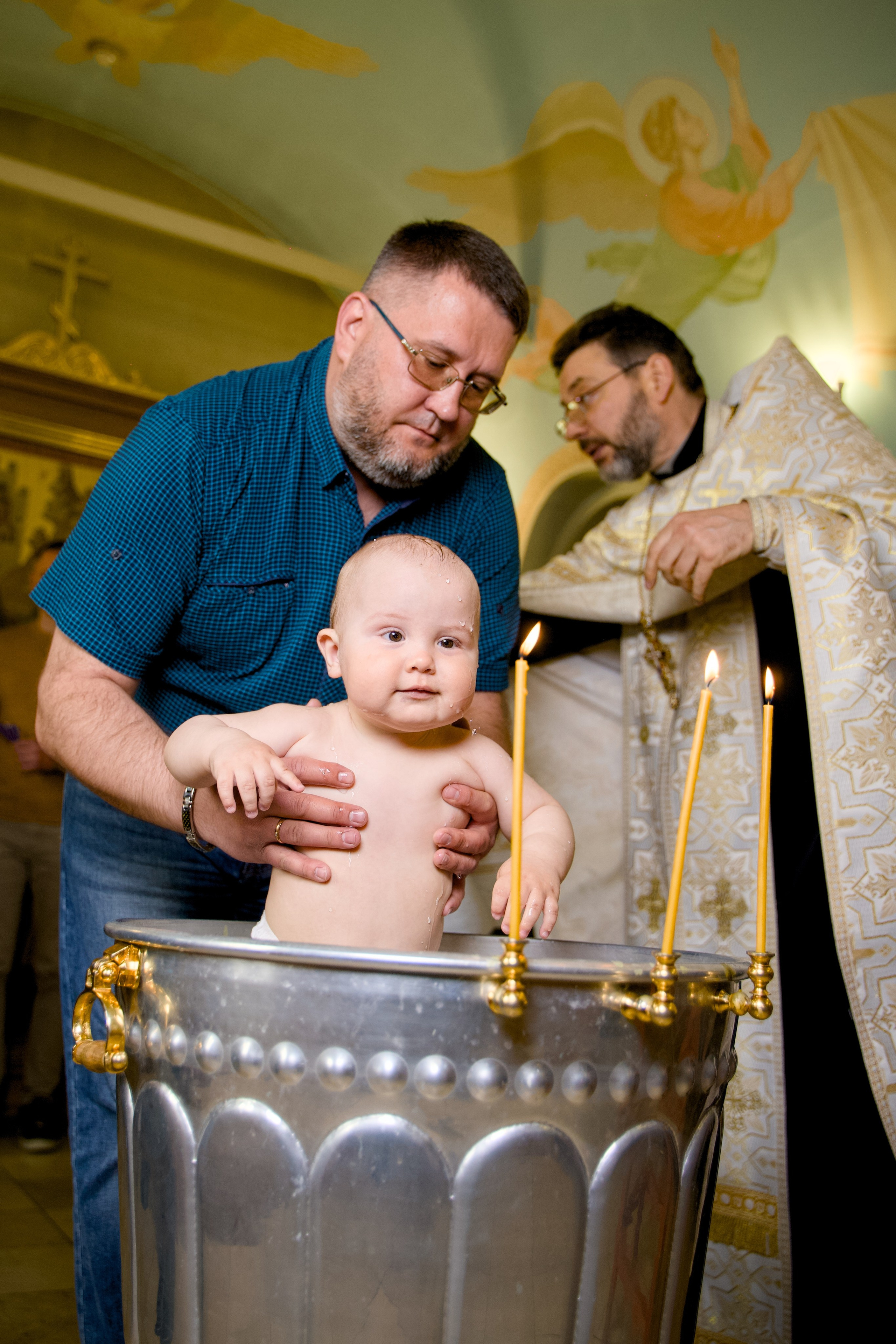 Крещения. Фотограф Богдан Оськин
