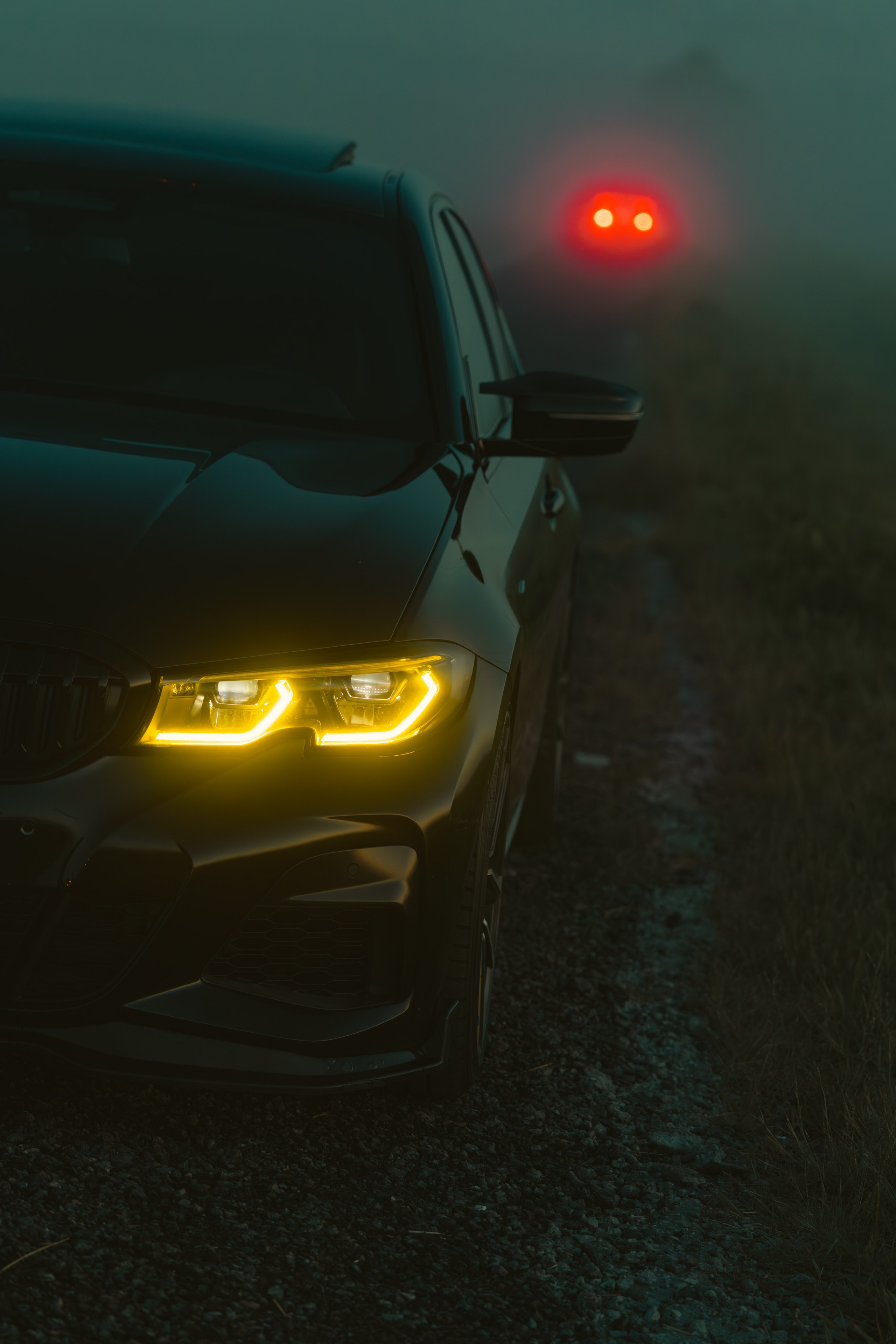 BMW 3 Series Night ed. Автомобильный фотограф в Санкт-Петербурге