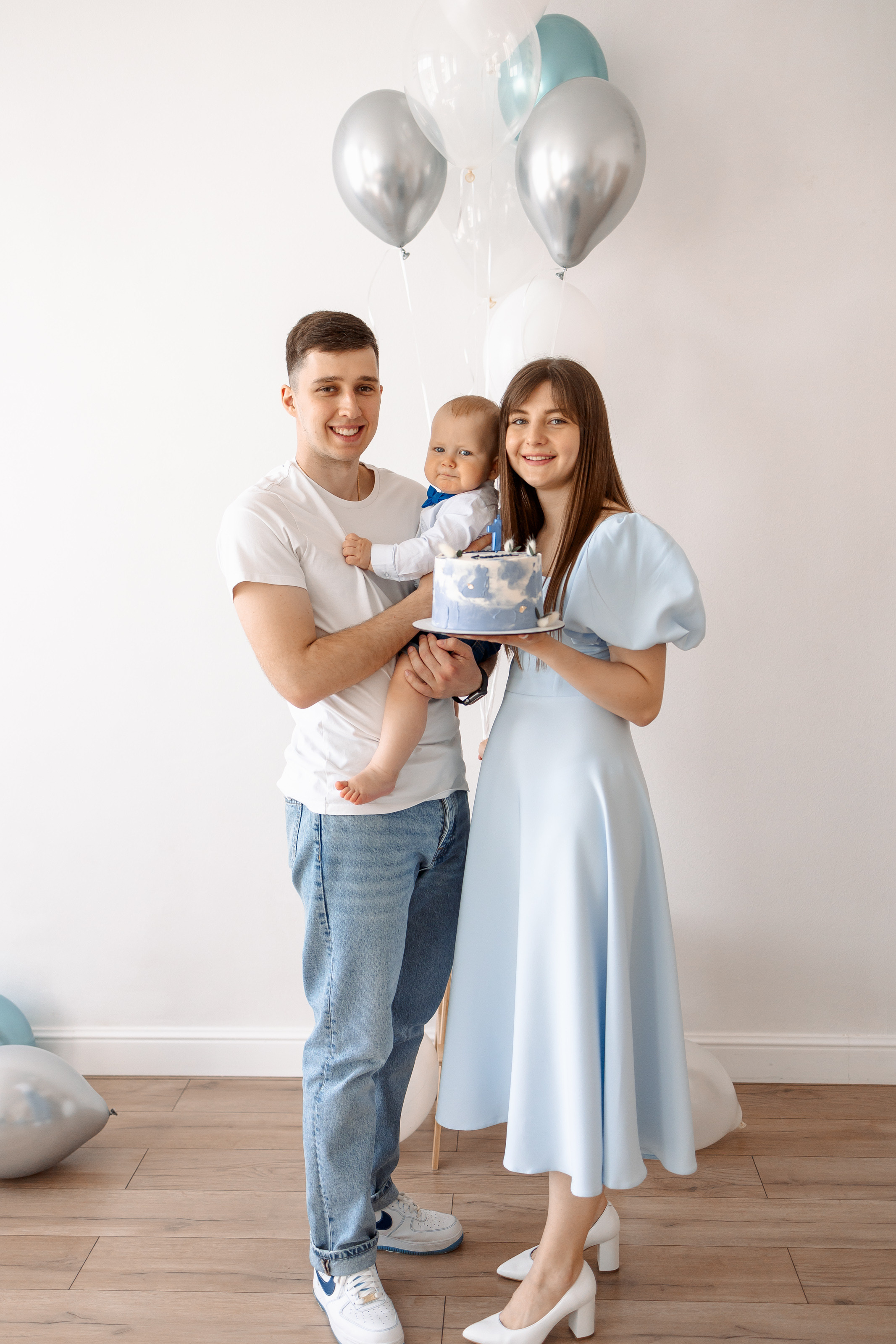 Первый тортик. Семейный Фотограф в Москве Евгения Симоненко