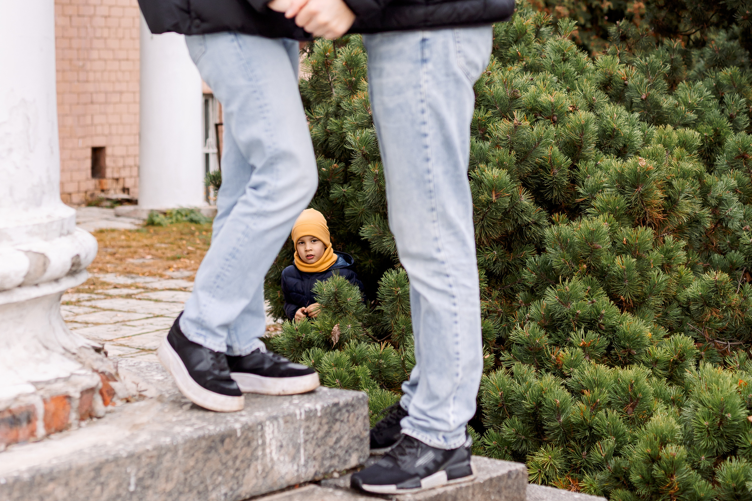 Семейная прогулка в Ботаническом саду. Семейный Фотограф в Москве Евгения Симоненко