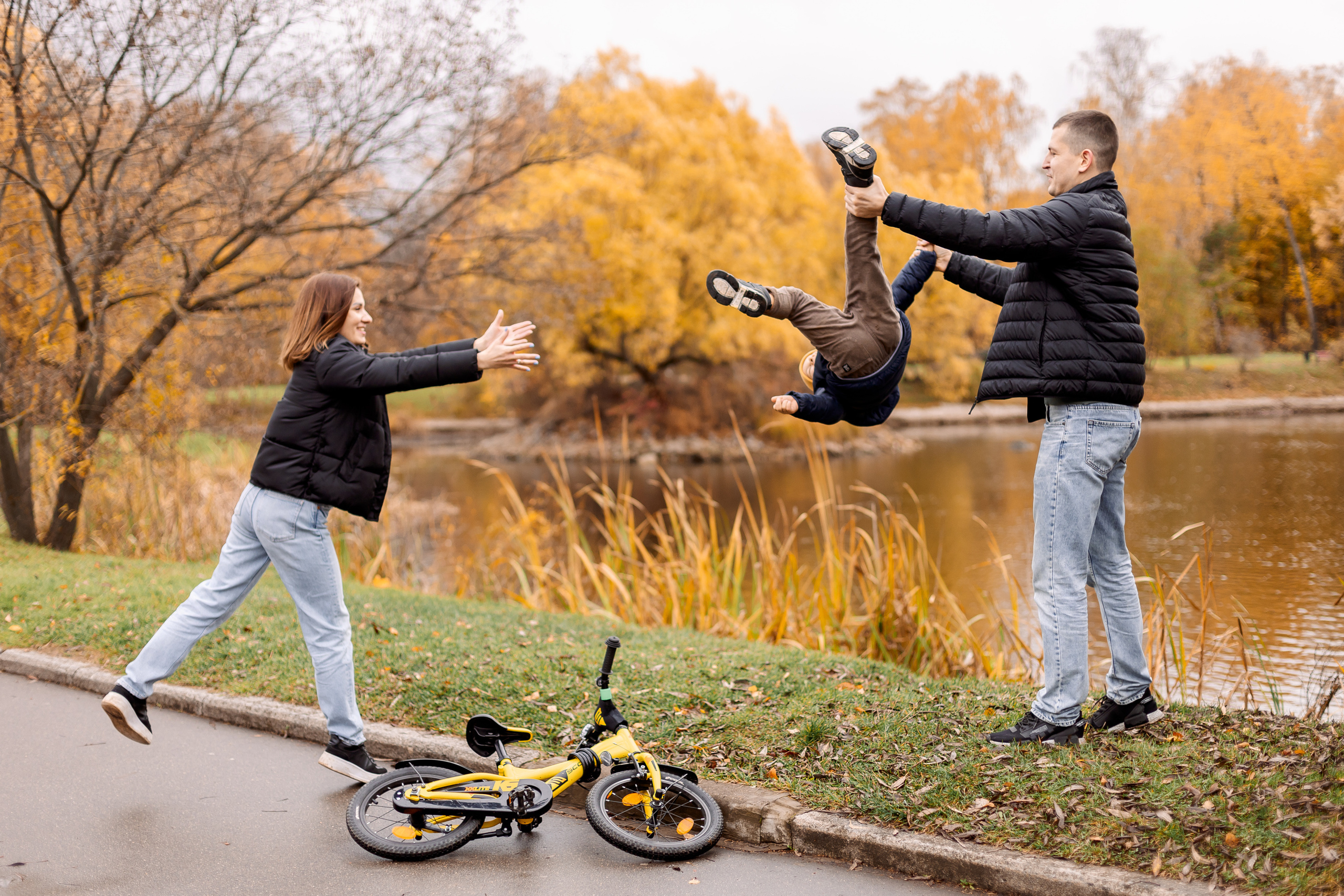 Семейная прогулка в Ботаническом саду. Семейный Фотограф в Москве Евгения Симоненко