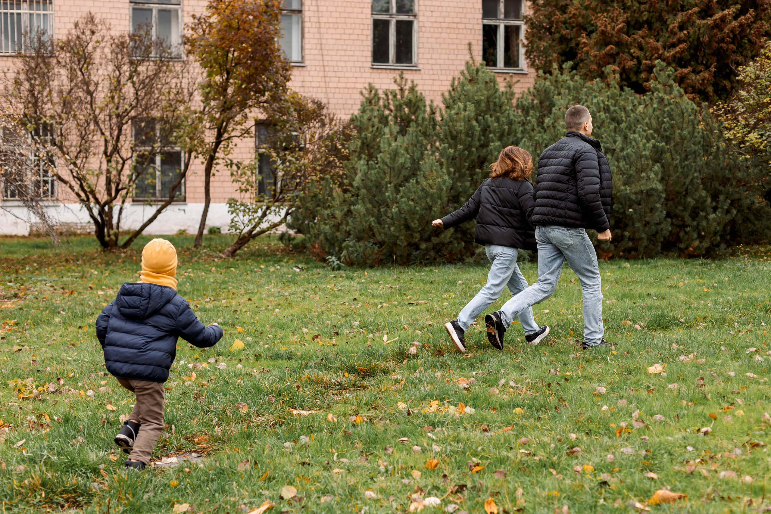 Семейная прогулка в Ботаническом саду. Семейный Фотограф в Москве Евгения Симоненко