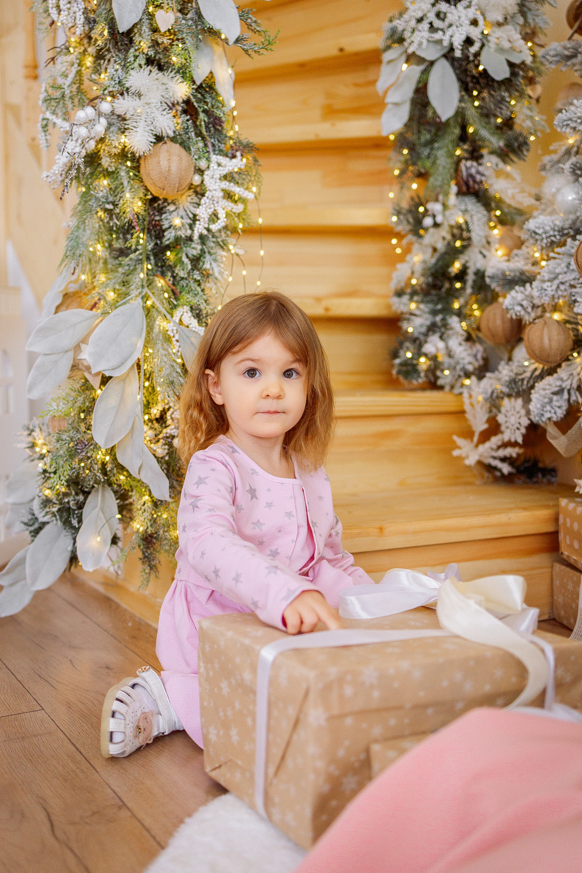 Новогодние съемки в студии