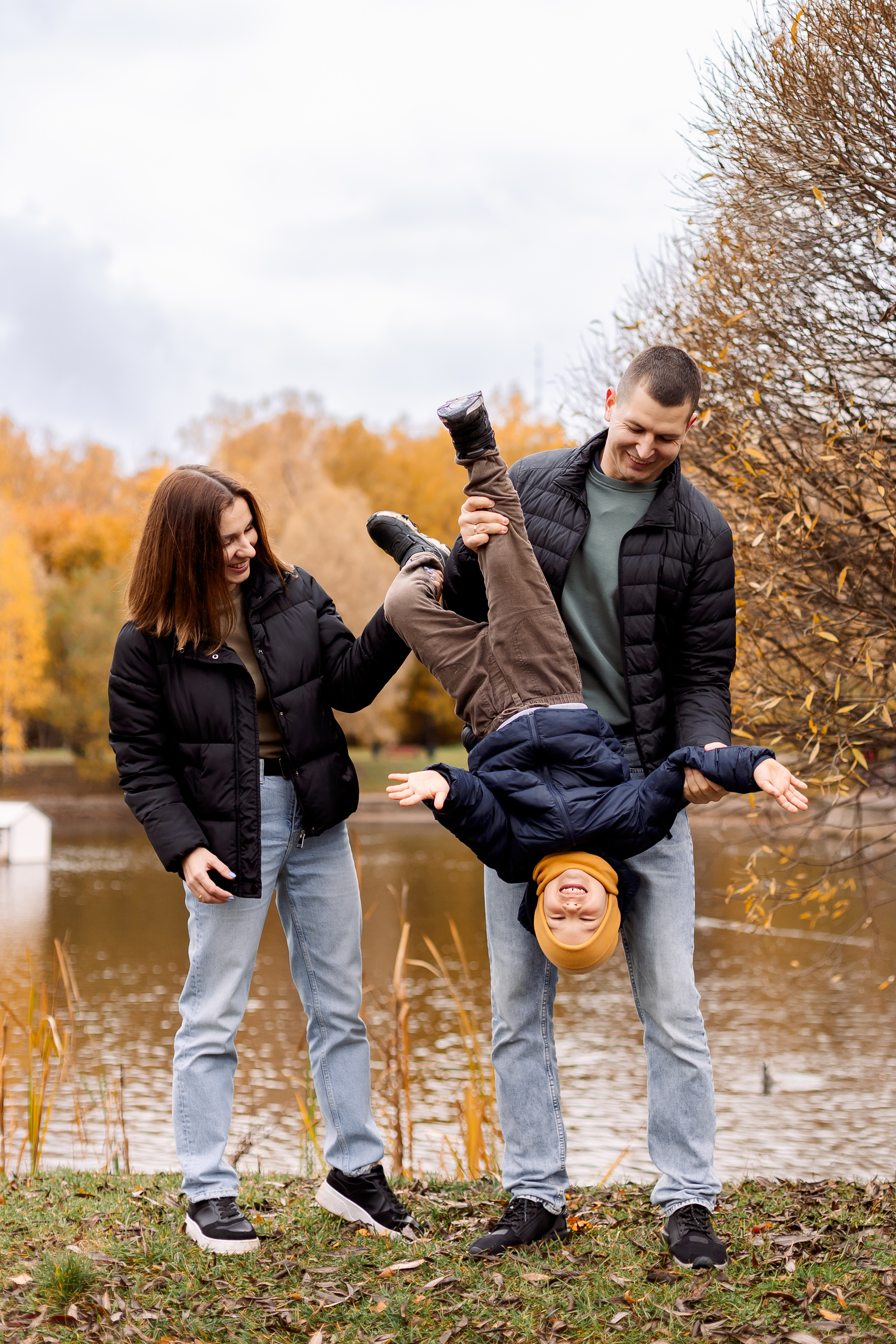 Семейная прогулка в Ботаническом саду. Семейный Фотограф в Москве Евгения Симоненко