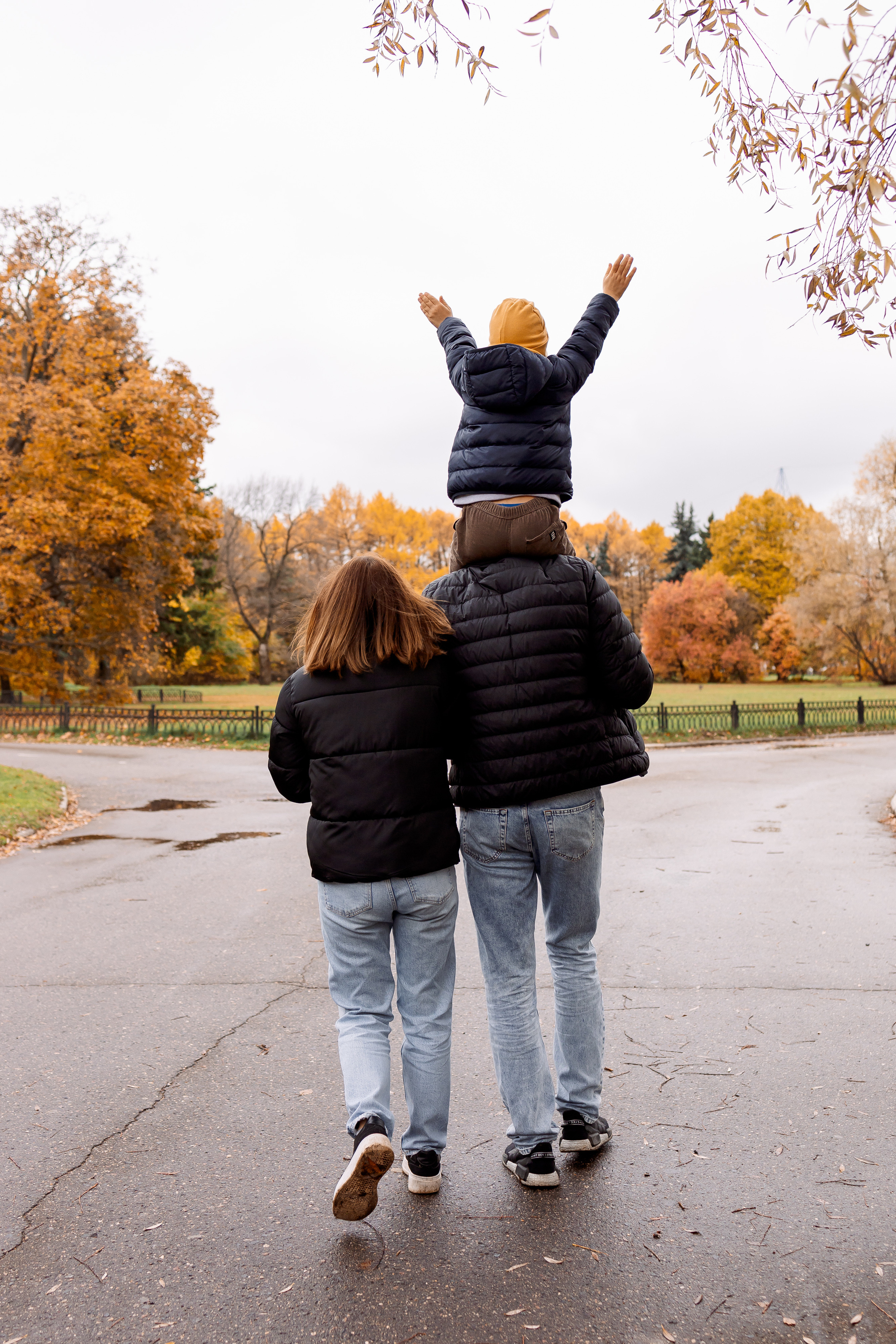 Семейная прогулка в Ботаническом саду. Семейный Фотограф в Москве Евгения Симоненко