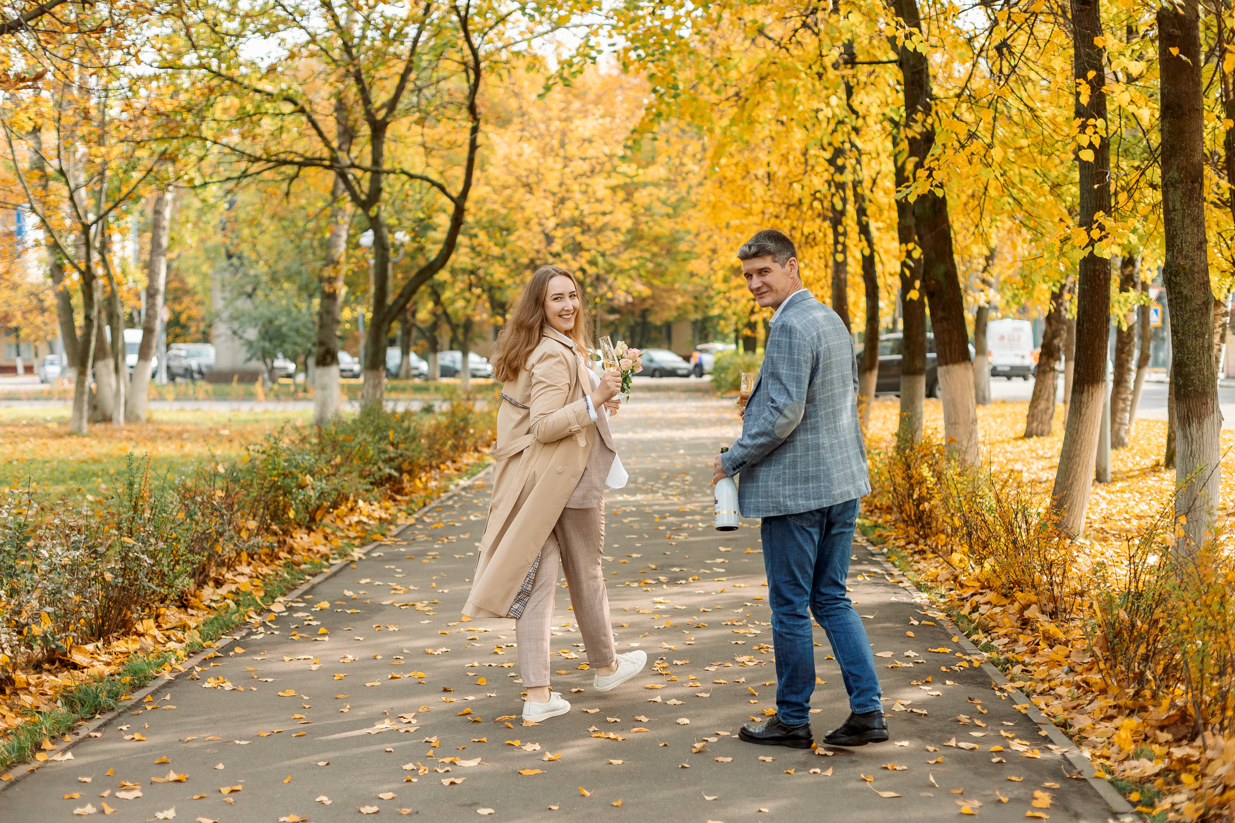 Свадебная прогулка